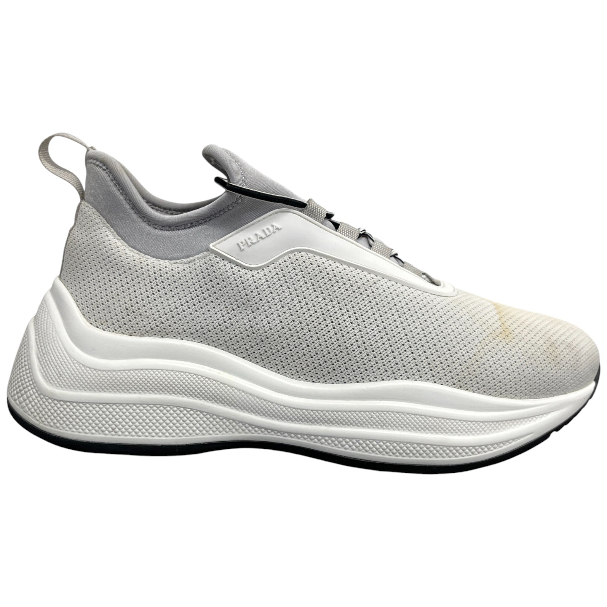 Women's Neoprene Logo Low Trainers White Size EU 38.5 / UK 5.5