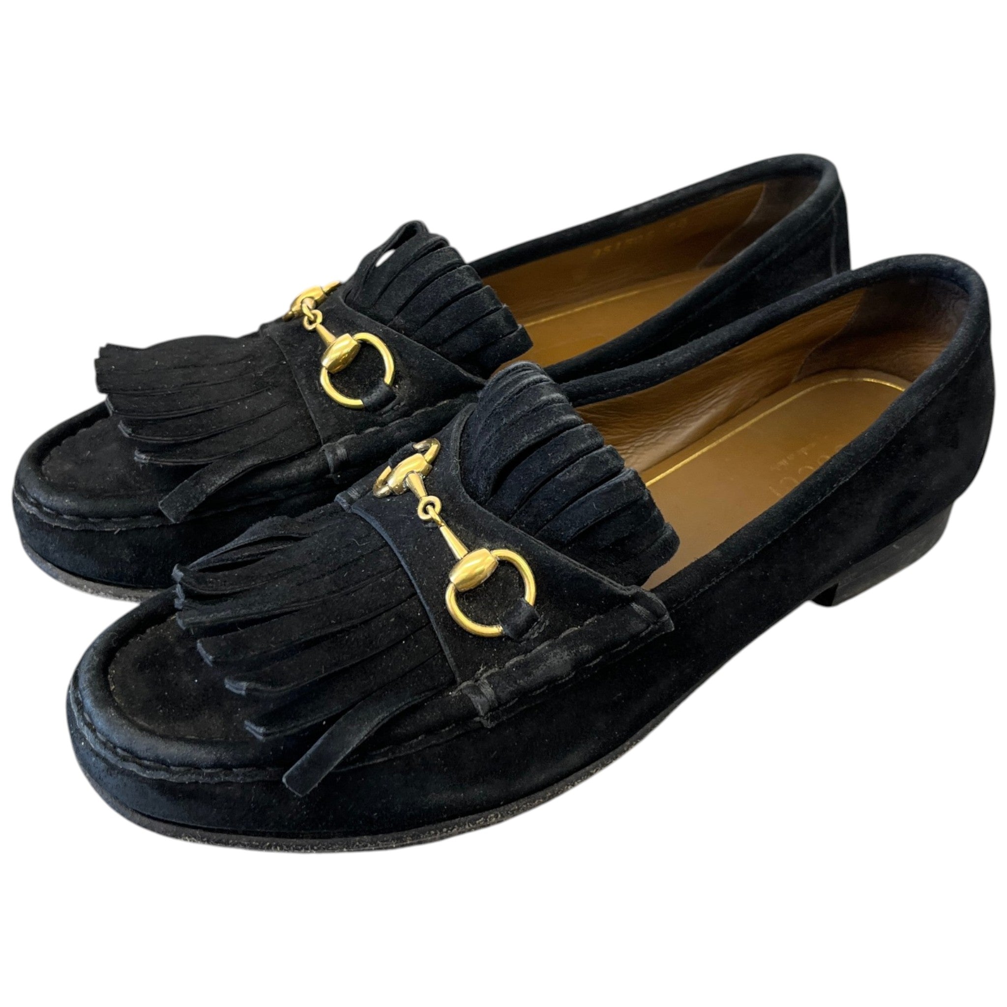 Women's Horsebit Loafers Black Size EU 38 / UK 5