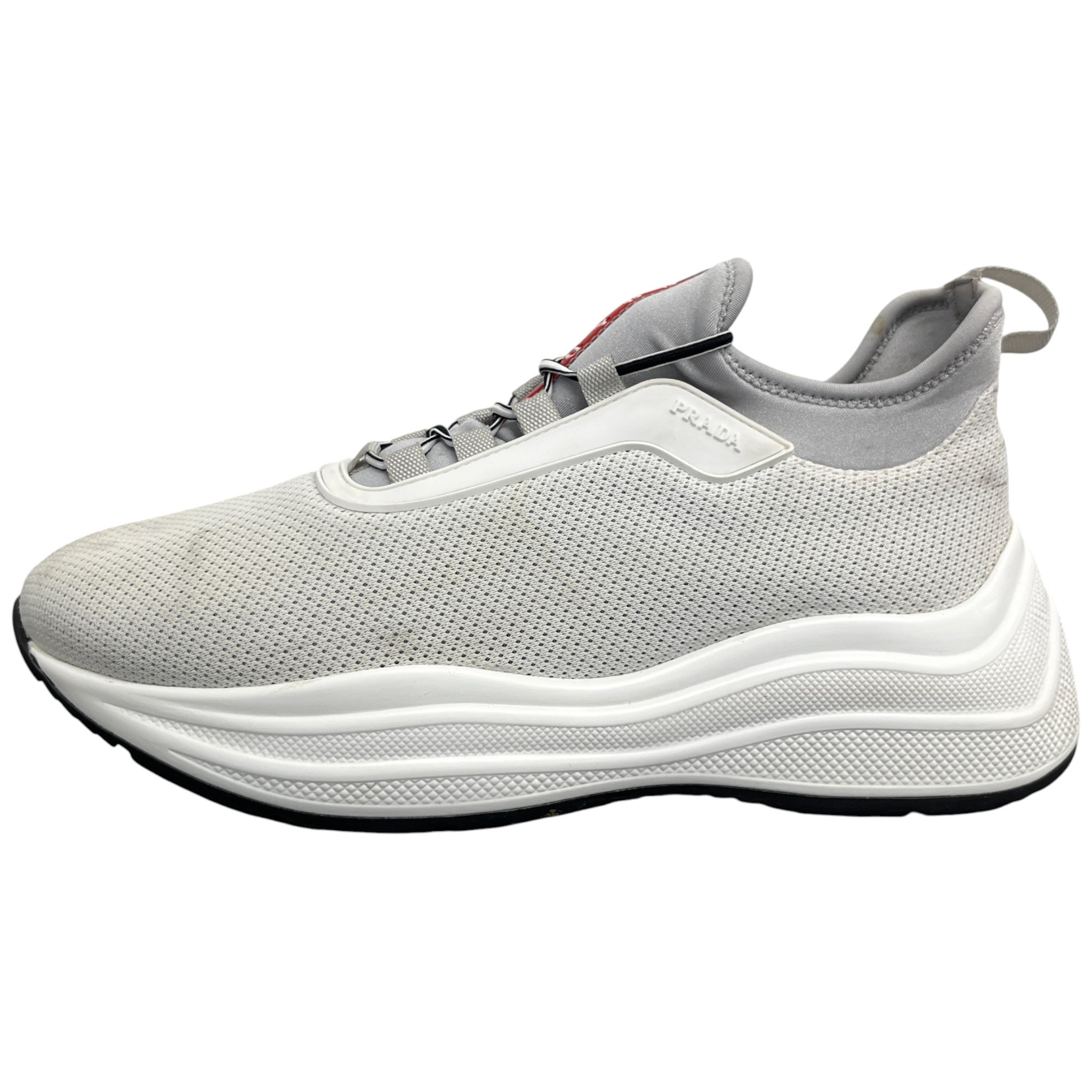 Women's Neoprene Logo Low Trainers White Size EU 38.5 / UK 5.5