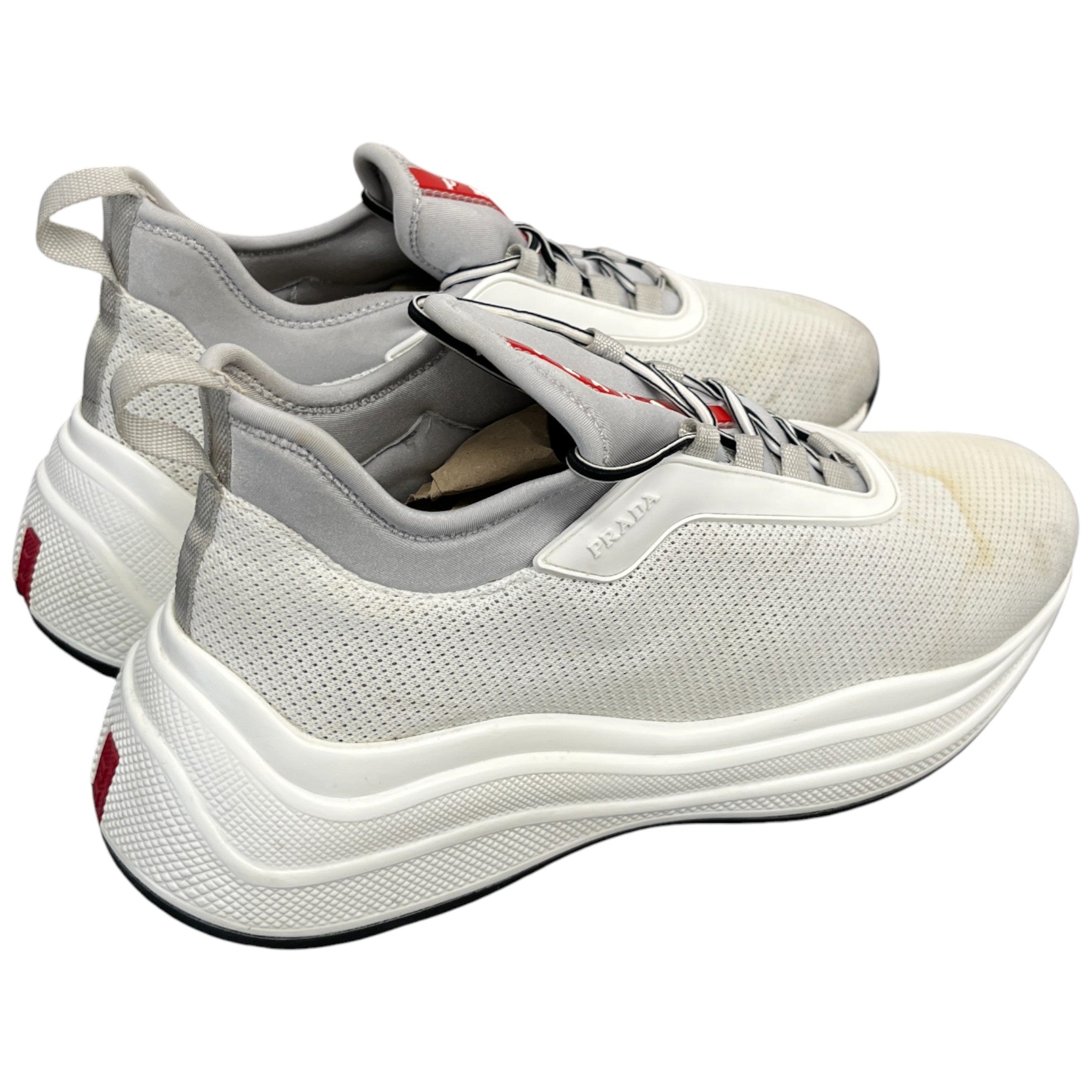 Women's Neoprene Logo Low Trainers White Size EU 38.5 / UK 5.5