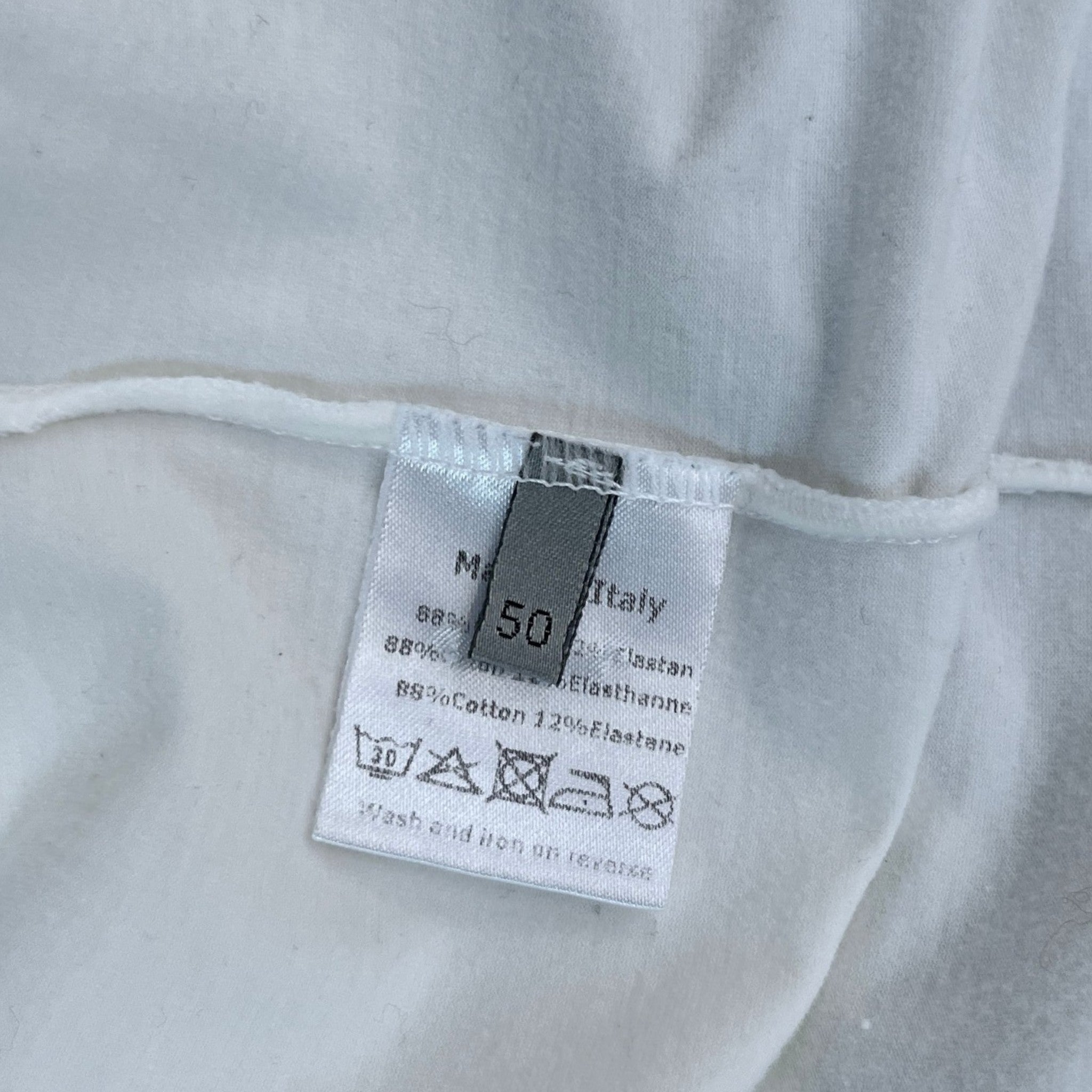 Women's Bee Embroidered Logo T-Shirt White Size IT 50 / UK L