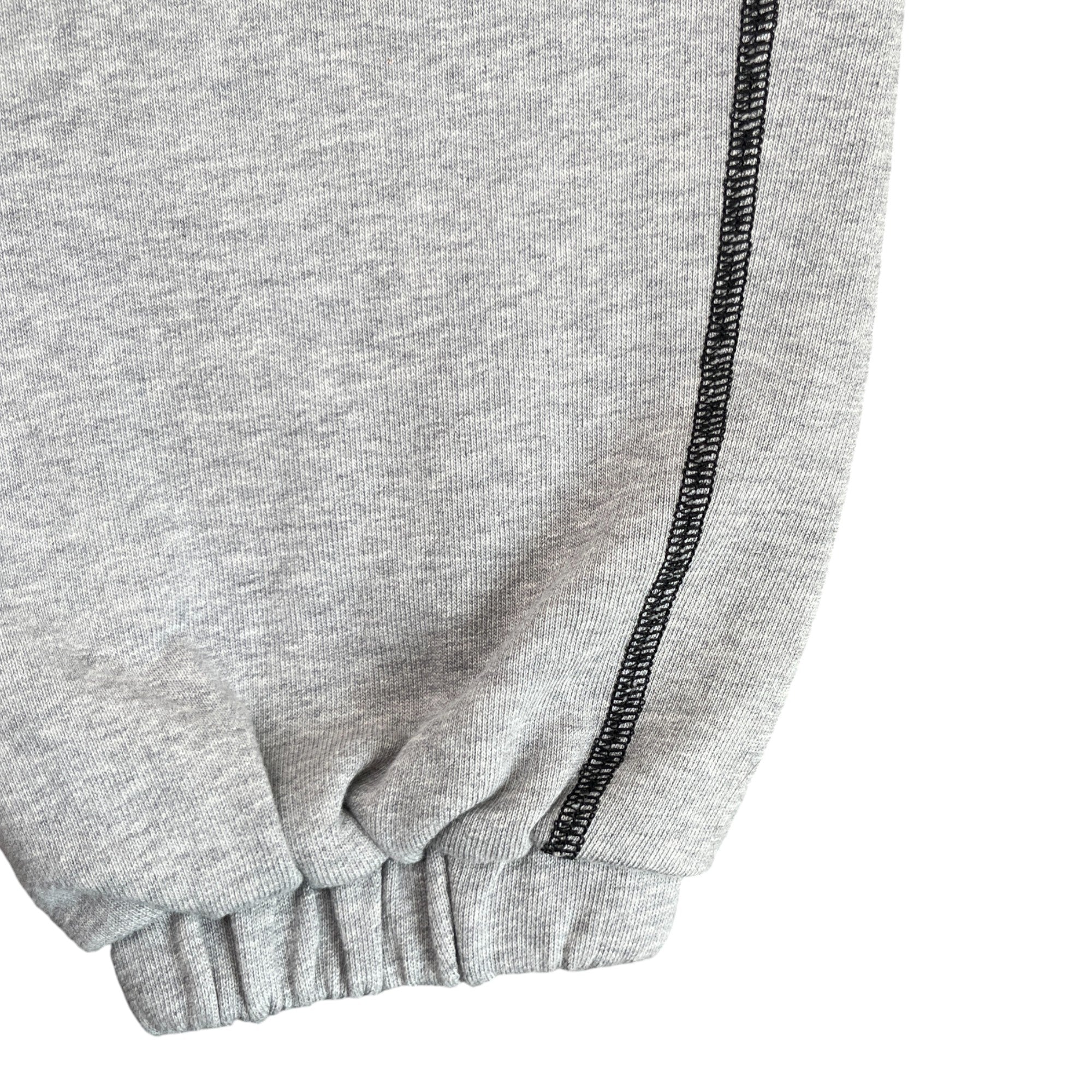 Women's Plaque Logo Full Tracksuit Grey Size S