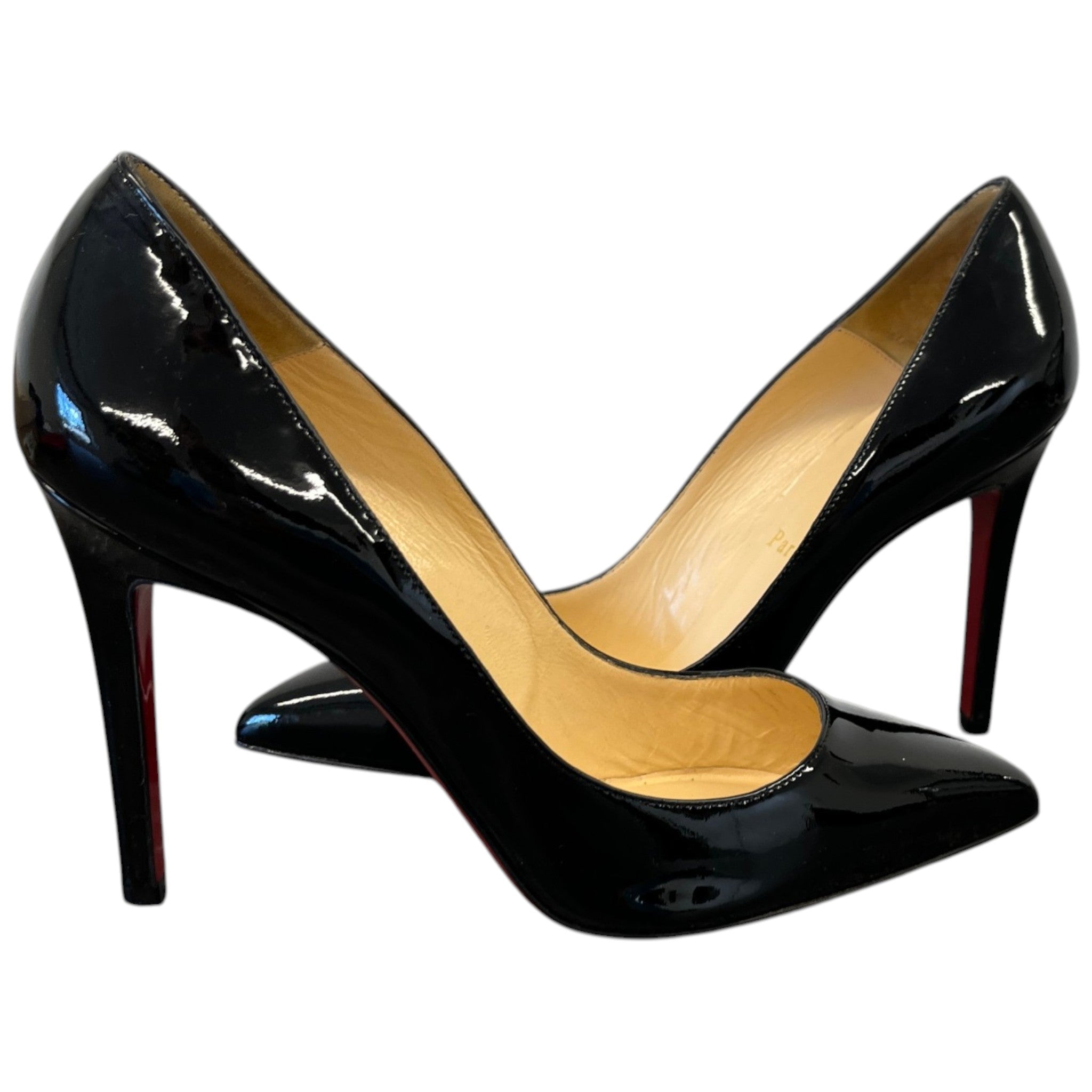 Women's Pigalle 100 Patent Calf Heels Black Size EU 37.5 / UK 4.5