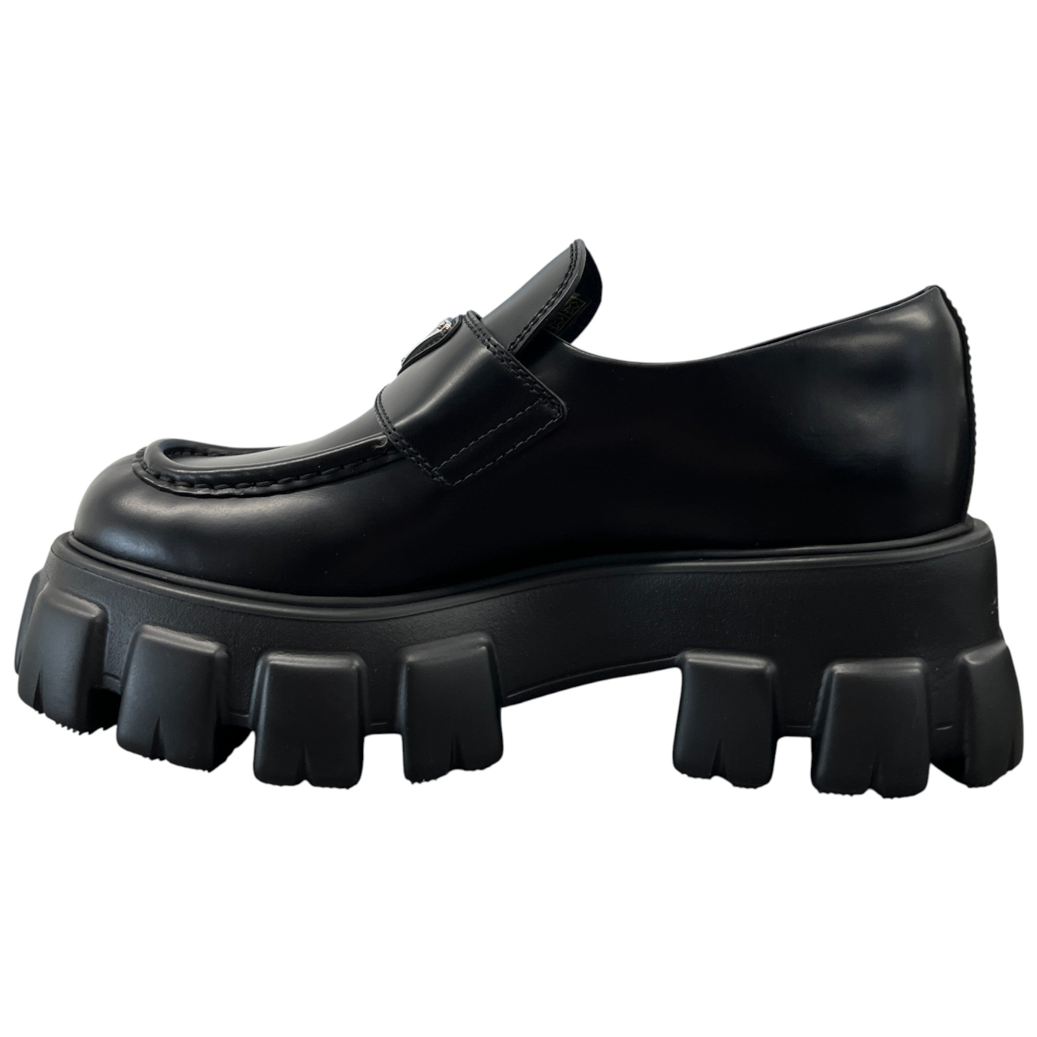 Women's Monolith Platform Loafers Black Size EU 38 / UK 5