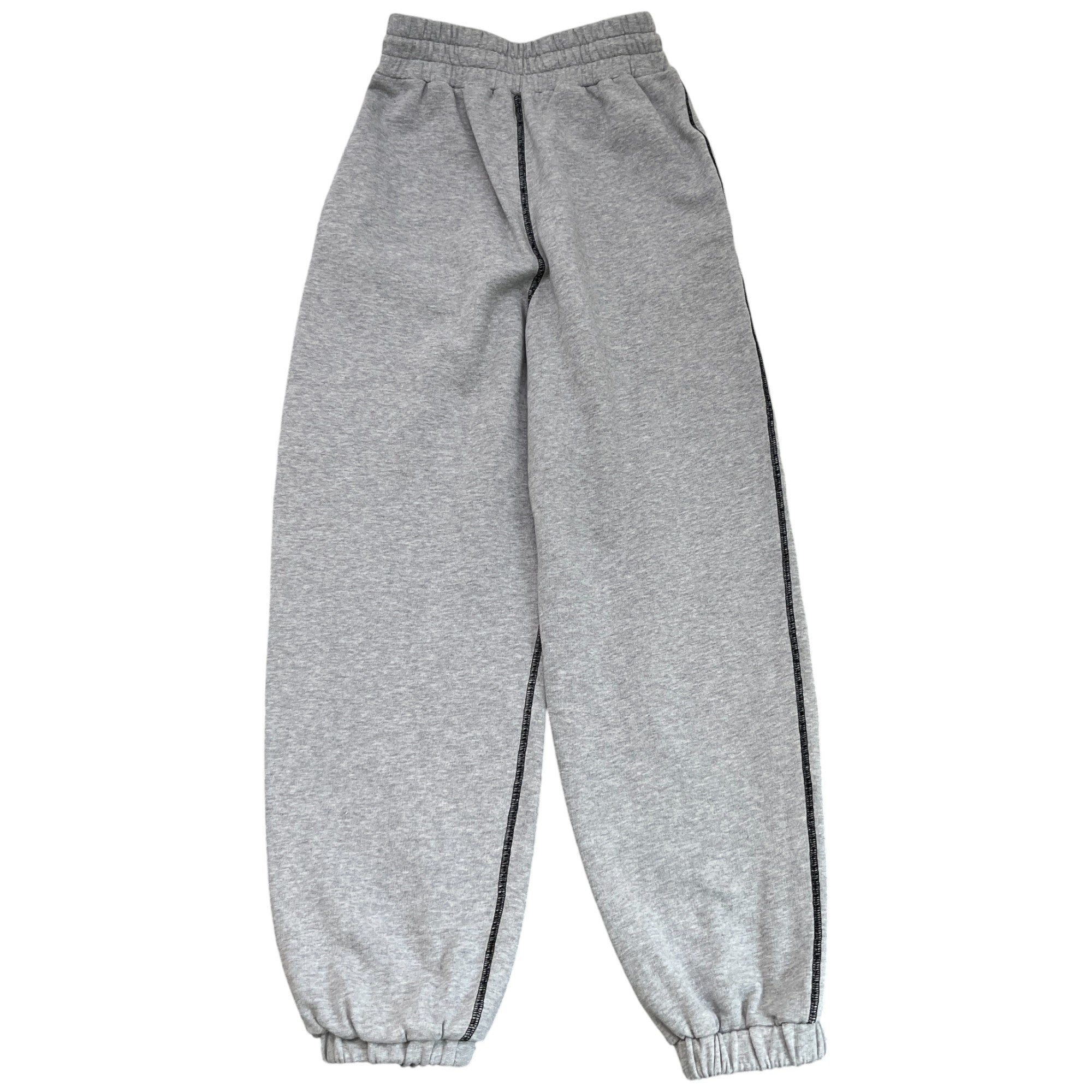 Women's Plaque Logo Full Tracksuit Grey Size S