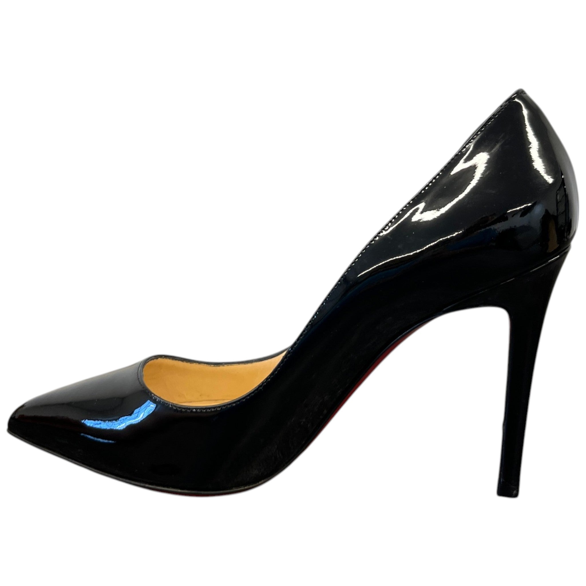 Women's Pigalle 100 Patent Calf Heels Black Size EU 37.5 / UK 4.5