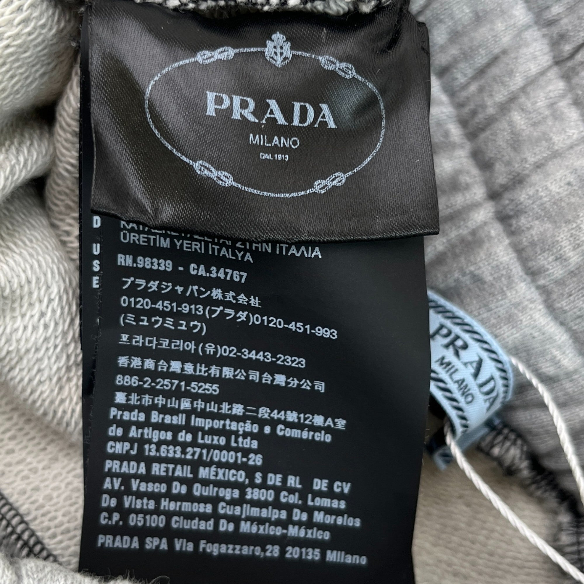 Women's Plaque Logo Full Tracksuit Grey Size S