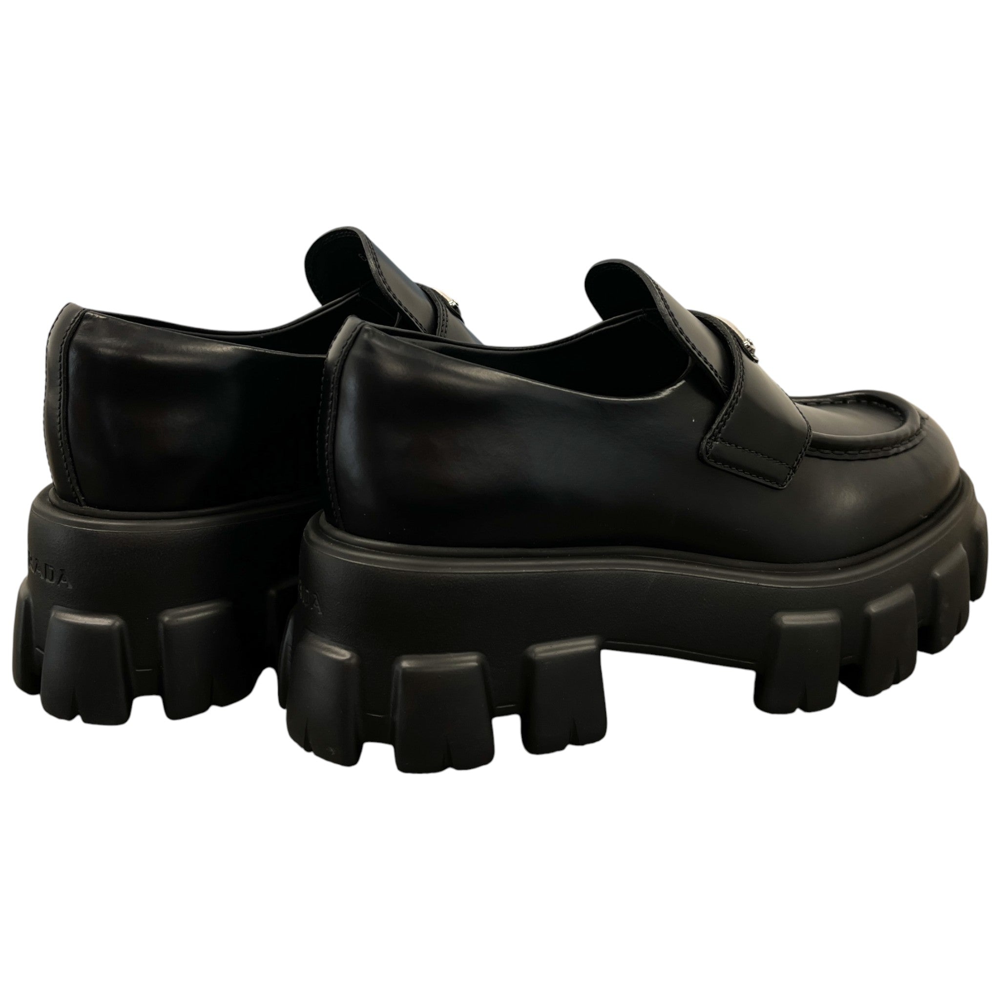Women's Monolith Platform Loafers Black Size EU 37.5 / UK 4.5