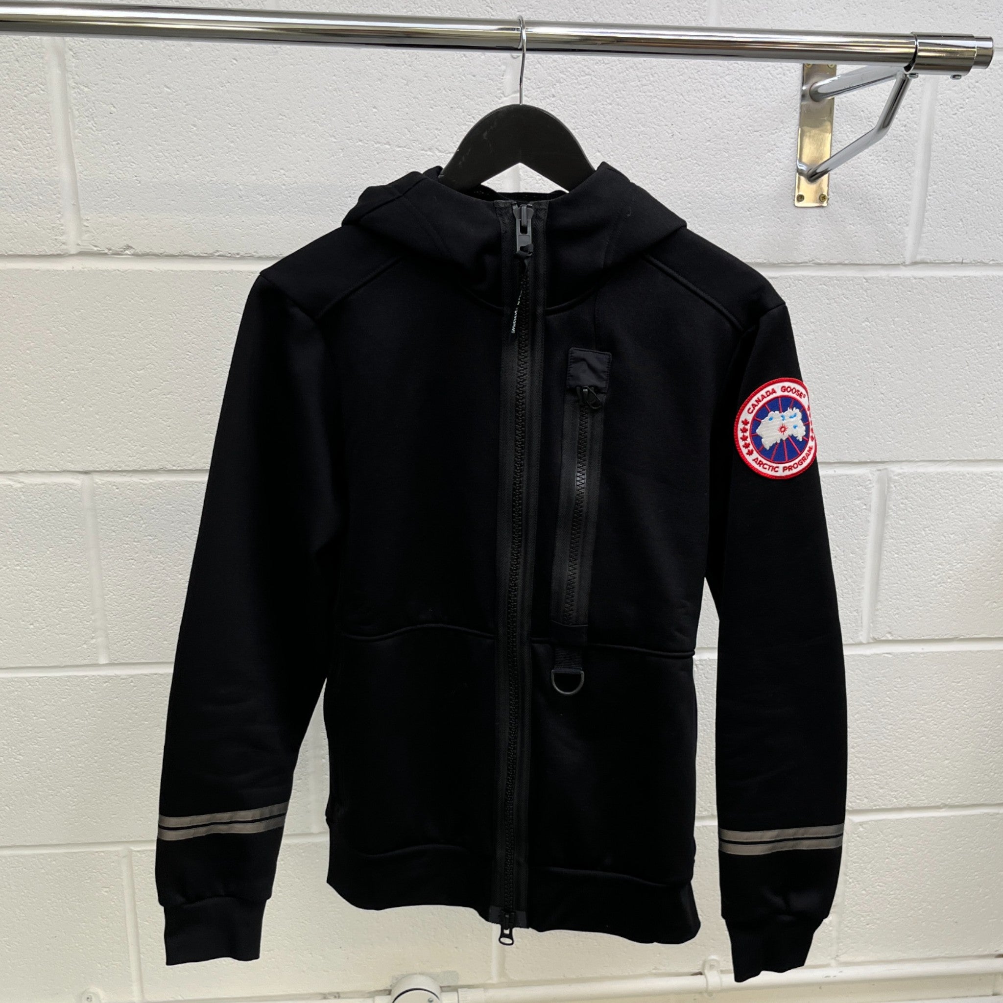 Men's Science Research Hoodie Black Size S