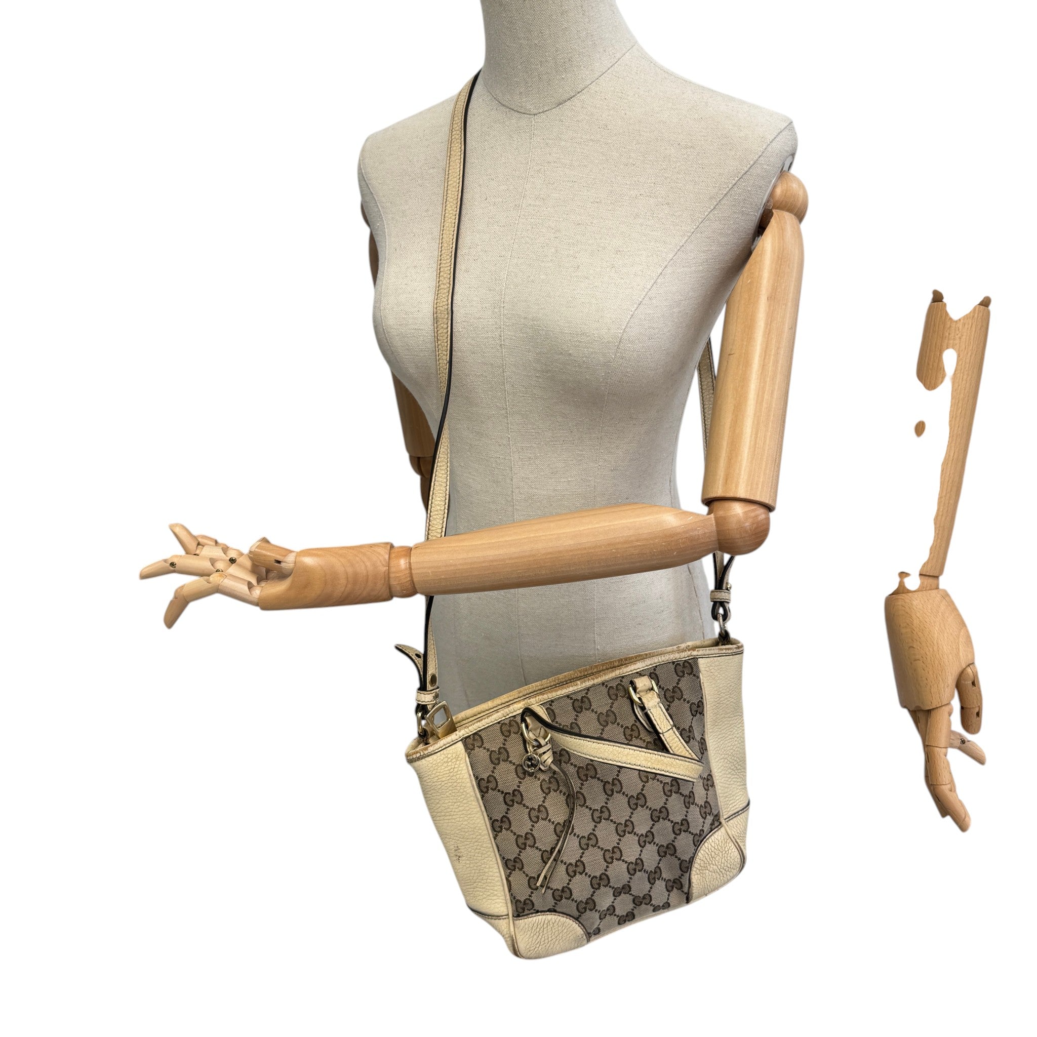 Women's Bree Gg Supreme Handbag Cream