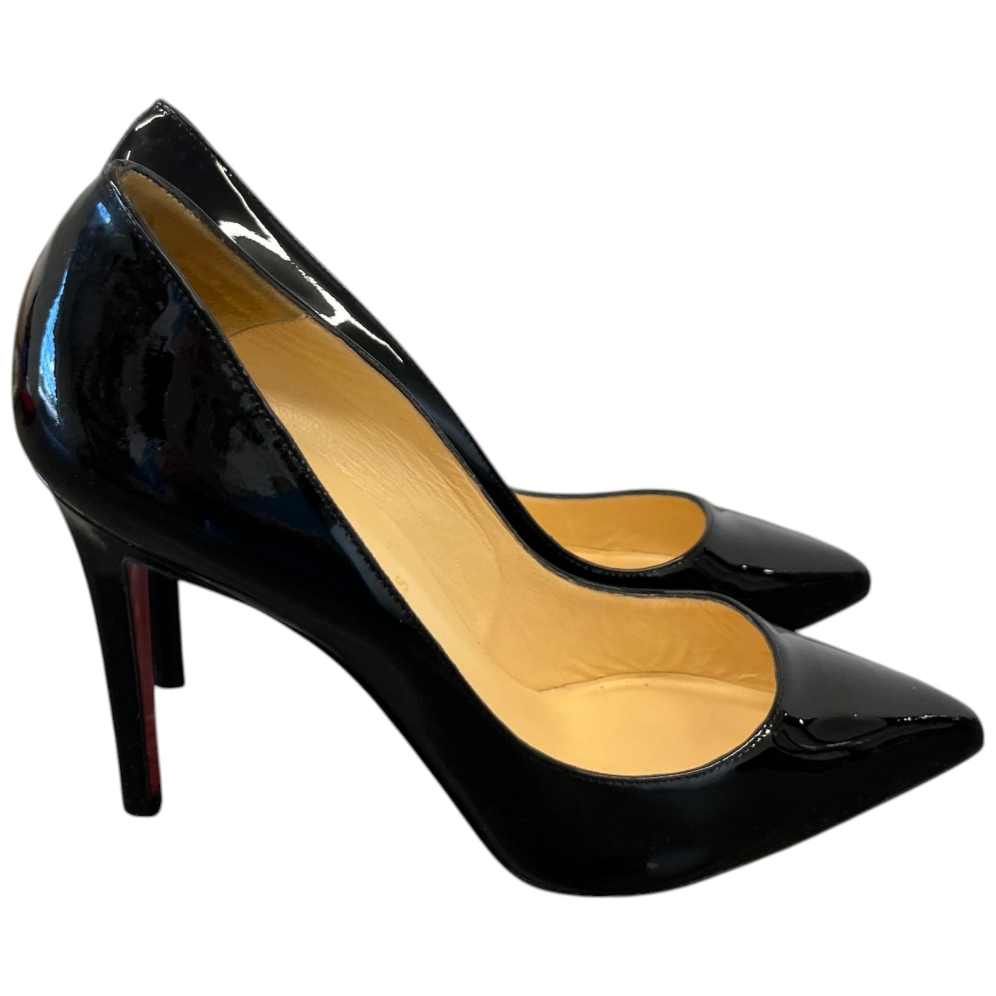 Women's Pigalle 100 Patent Calf Heels Black Size EU 37.5 / UK 4.5