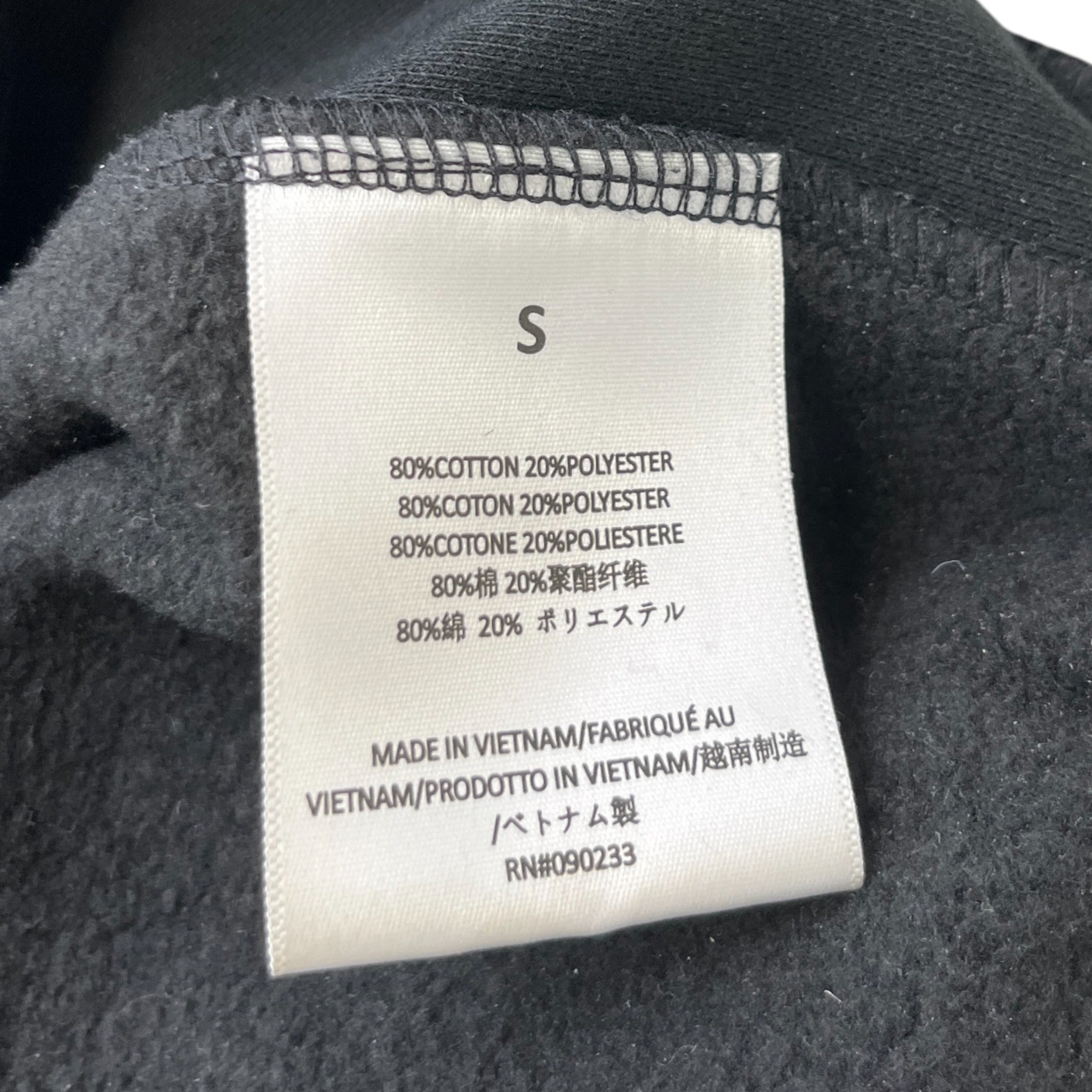 Men's Fear Of God Hoodie Black Size S