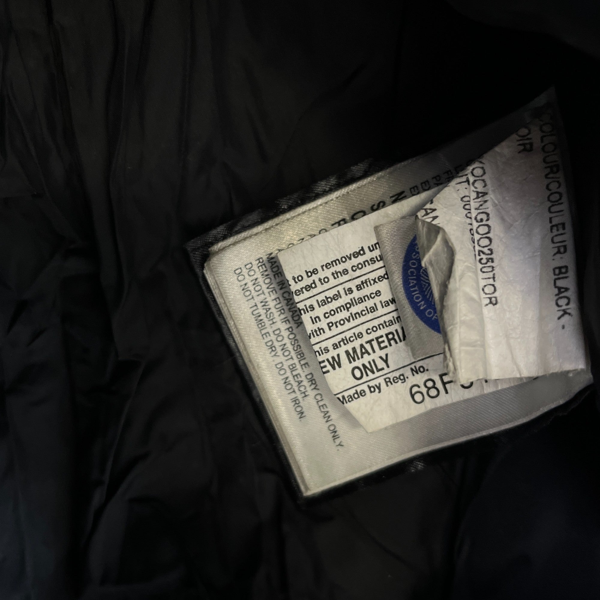 Men's Shelburne Parka Down Jacket Black Size M