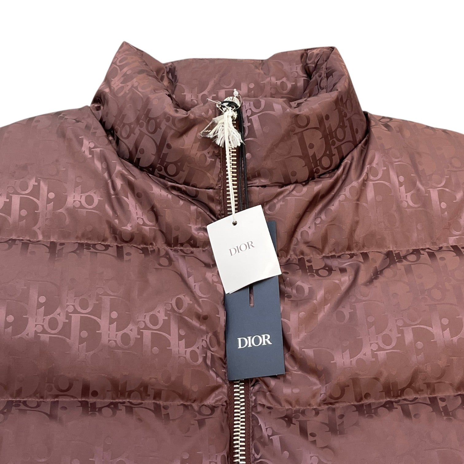 Men's Oblique Gilet Burgundy Size IT 54 / XXL