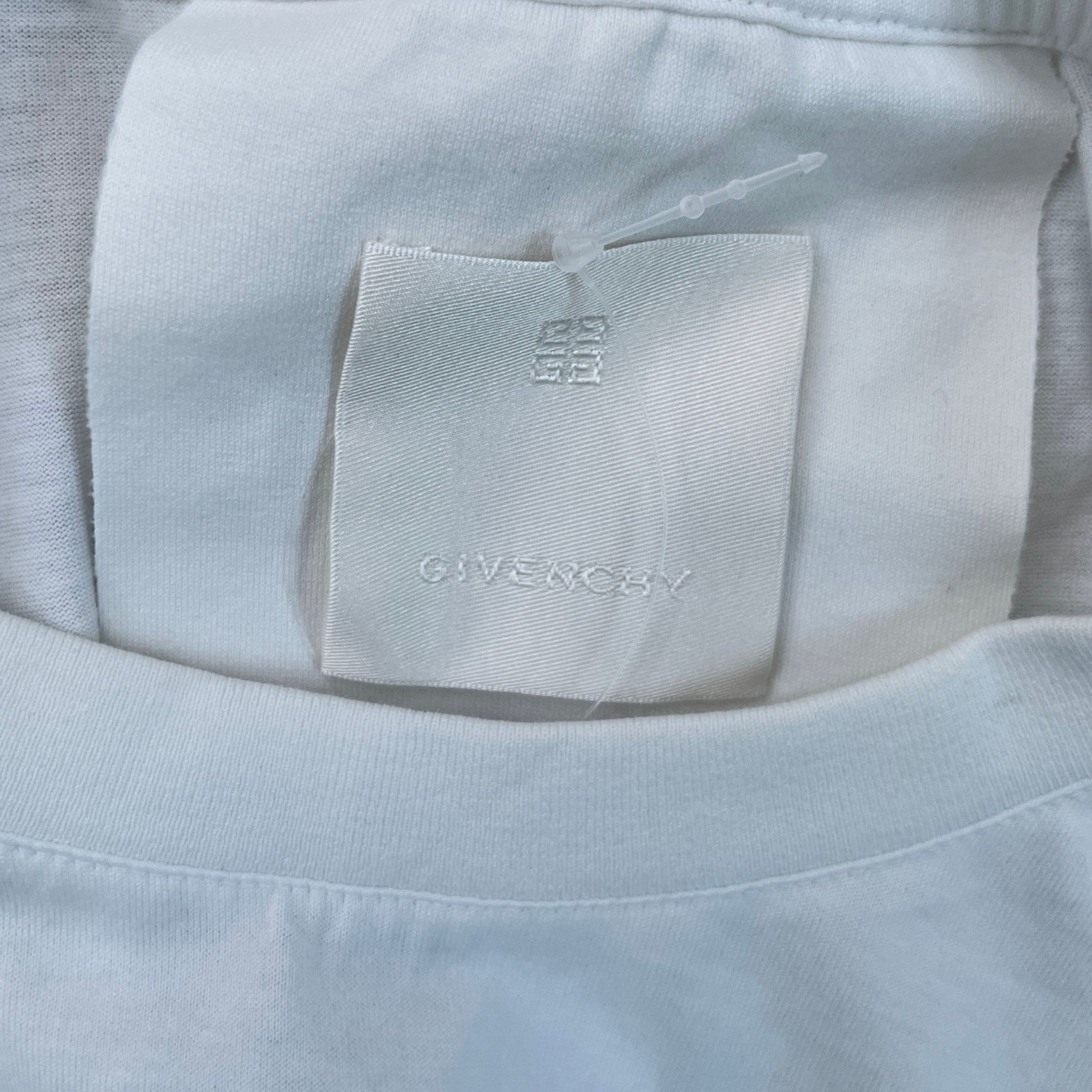 Men's Logo Print T-Shirt White Size M
