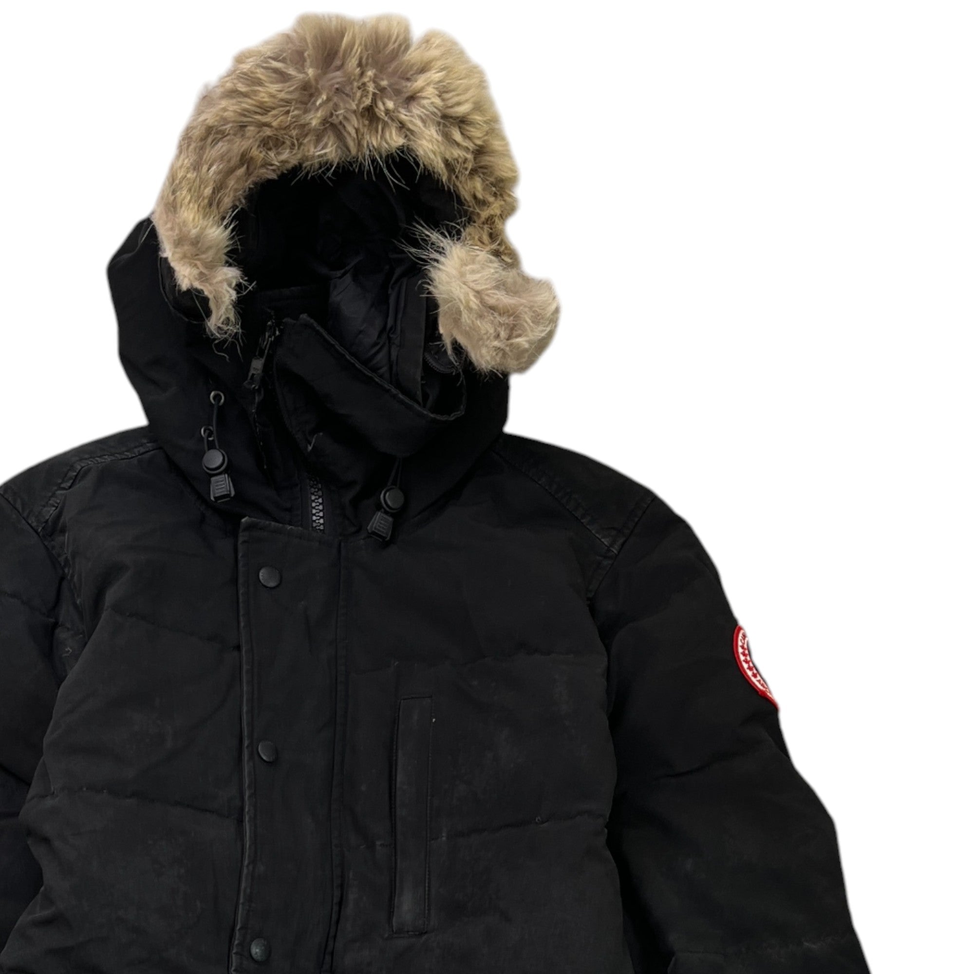 Men's Shelburne Parka Down Jacket Black Size M