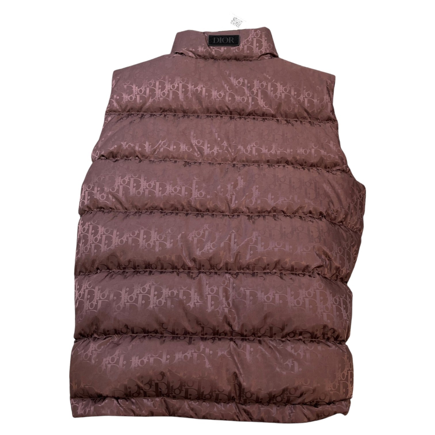 Men's Oblique Gilet Burgundy Size IT 54 / XXL