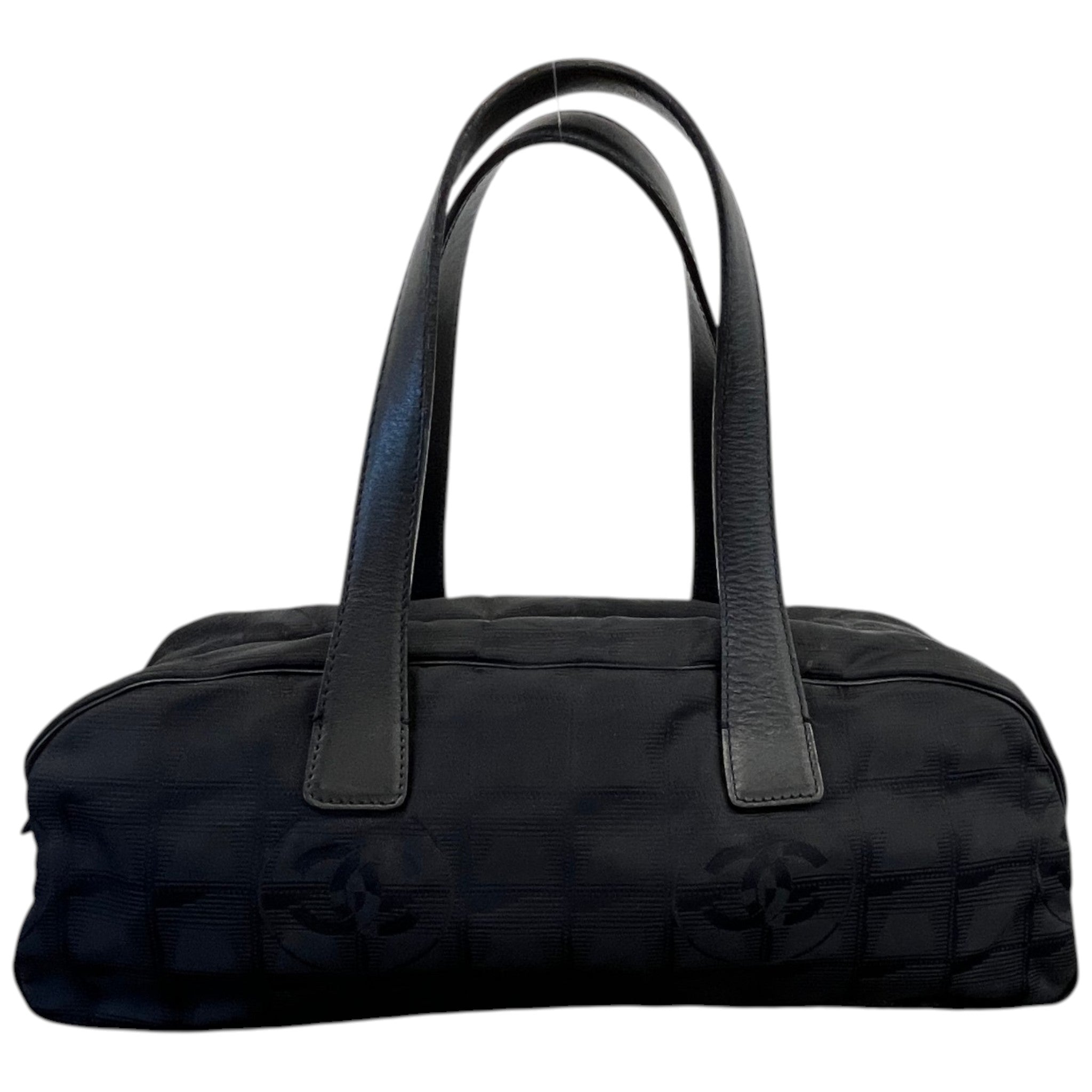 Women's Travel Line Mini Boston Handbag Black