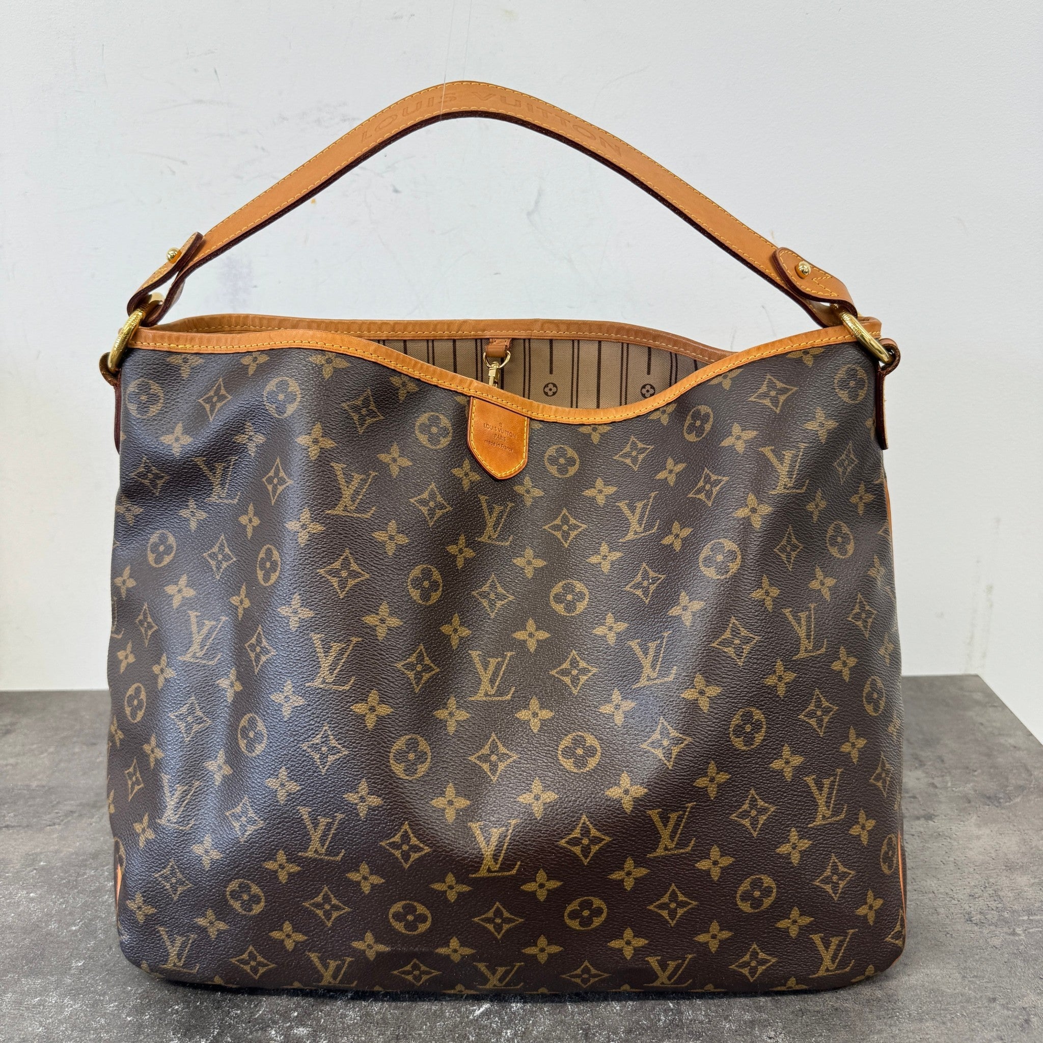 Women's Monogram Delightful Handbag Brown