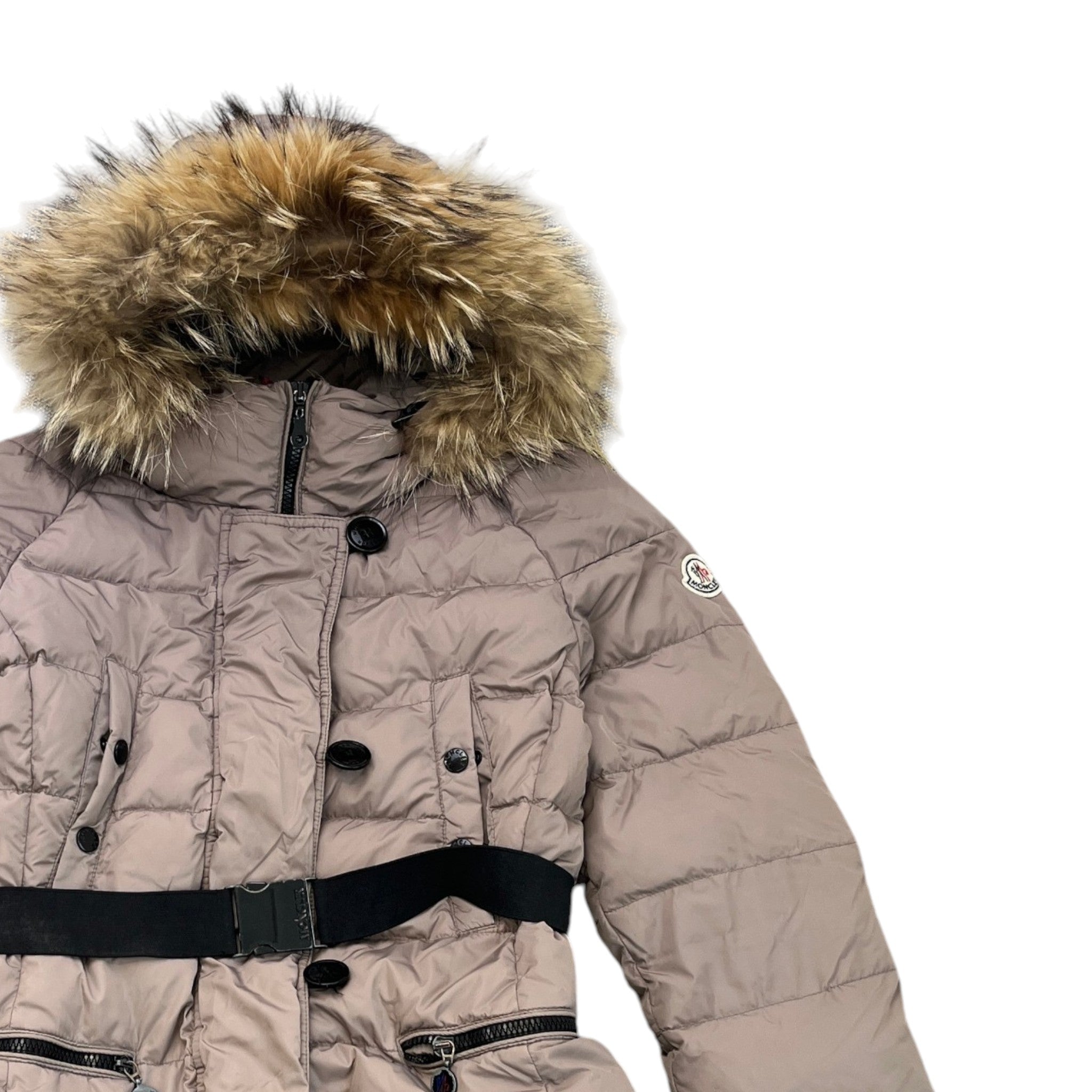 Women's Gene Down Jacket Grey Size 3 / UK 14