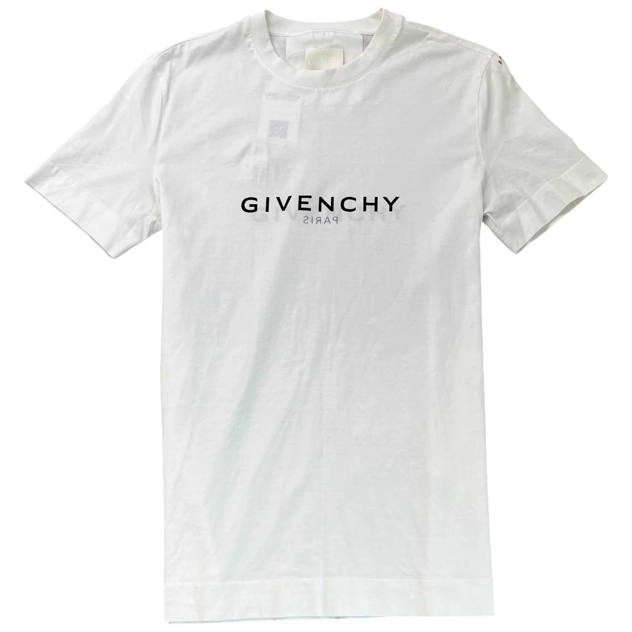 Men's Logo Print T-Shirt White Size M