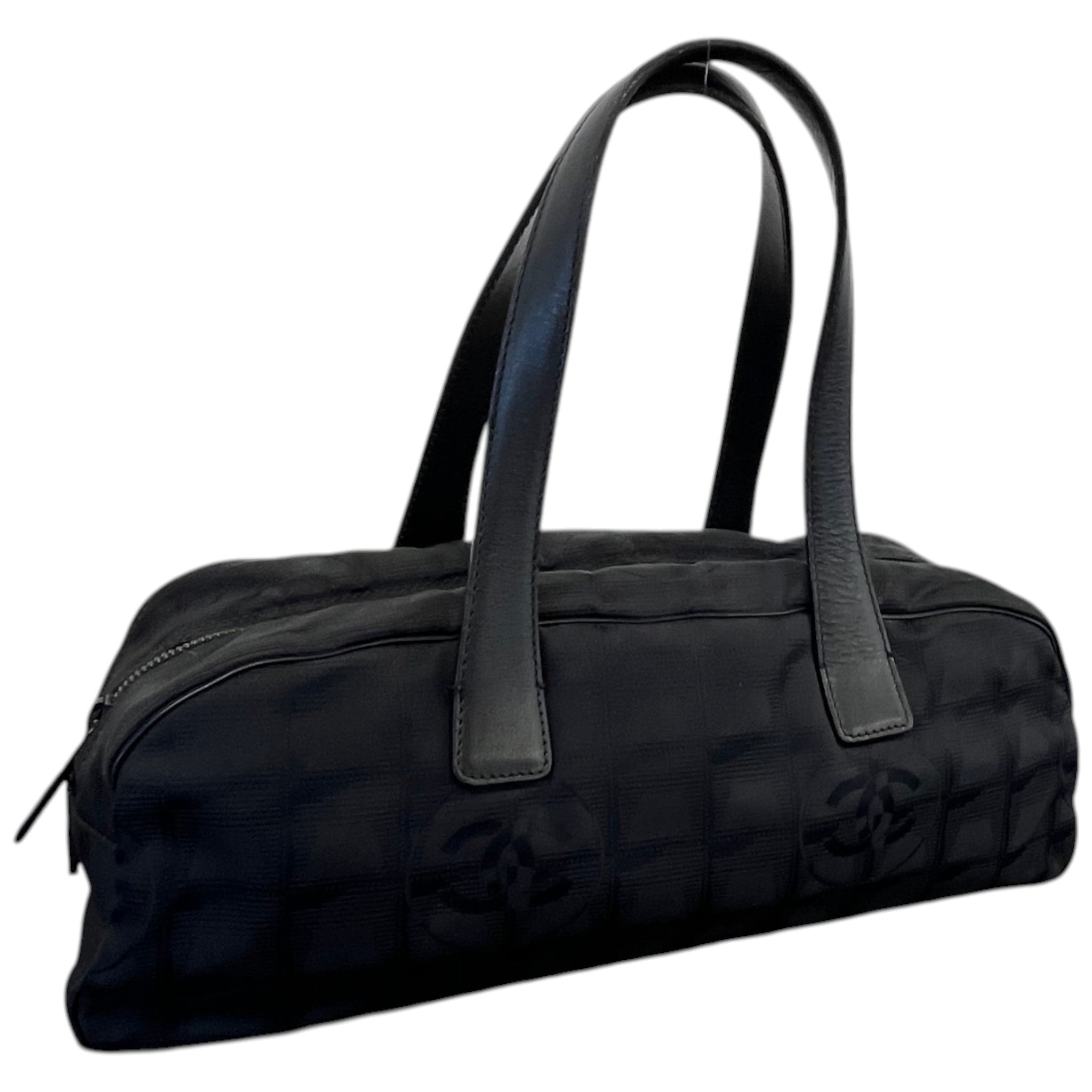 Women's Travel Line Mini Boston Handbag Black