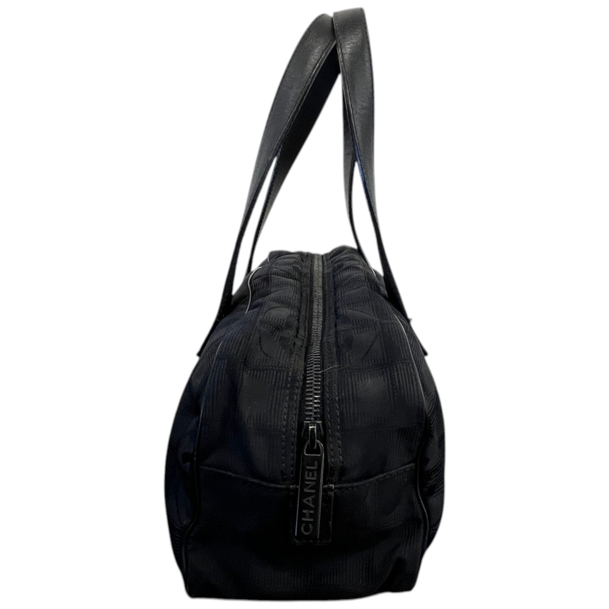 Women's Travel Line Mini Boston Handbag Black