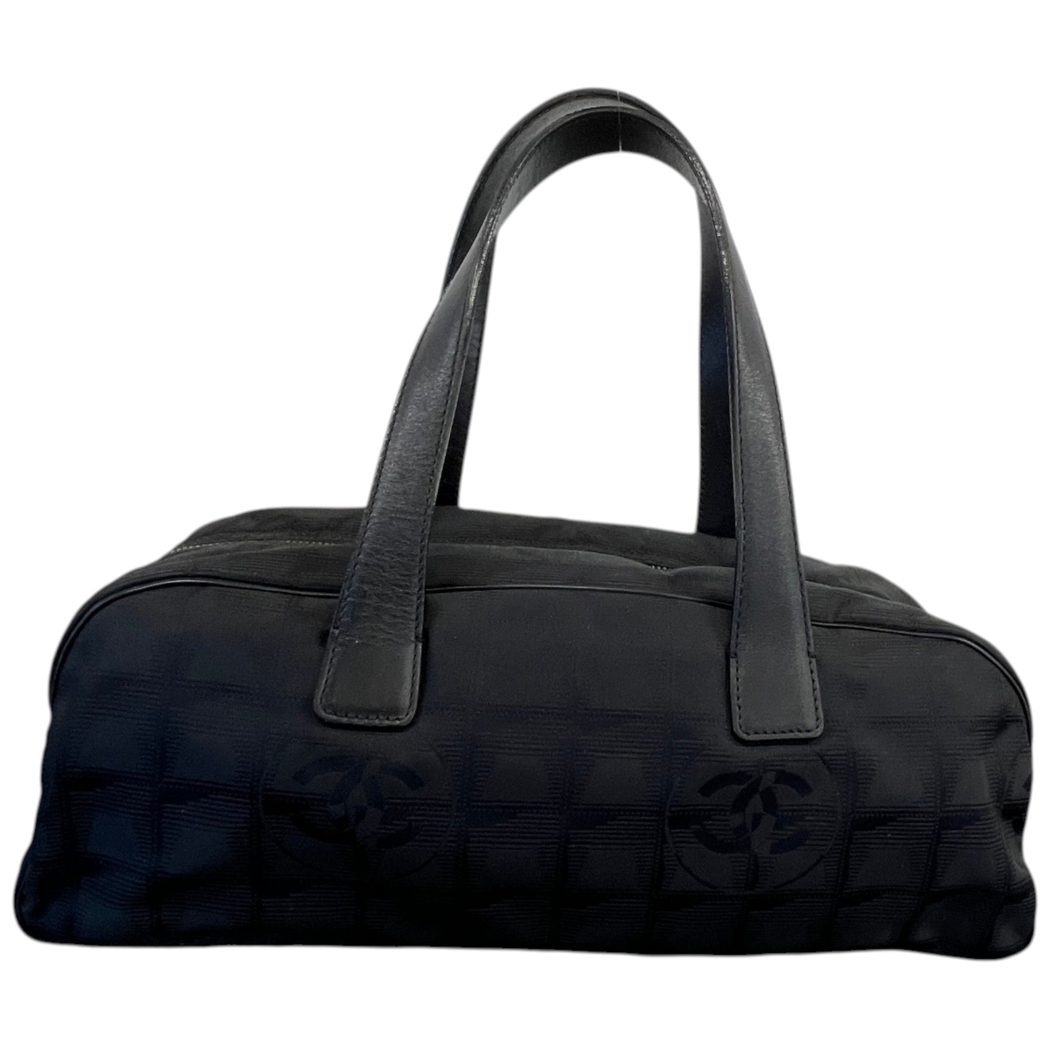 Women's Travel Line Mini Boston Handbag Black