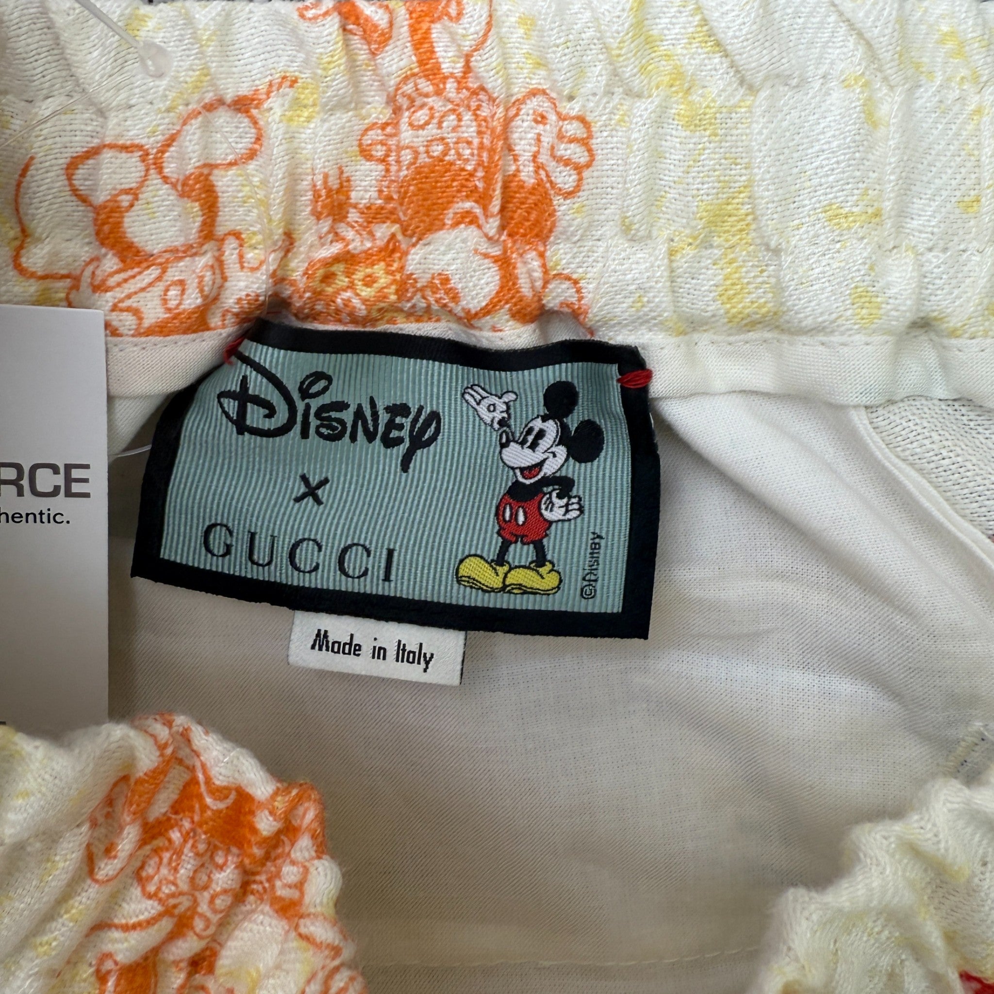 Men's X Disney Mickey & Minnie Print Shorts Multi-Coloured Size IT 50 / UK 34