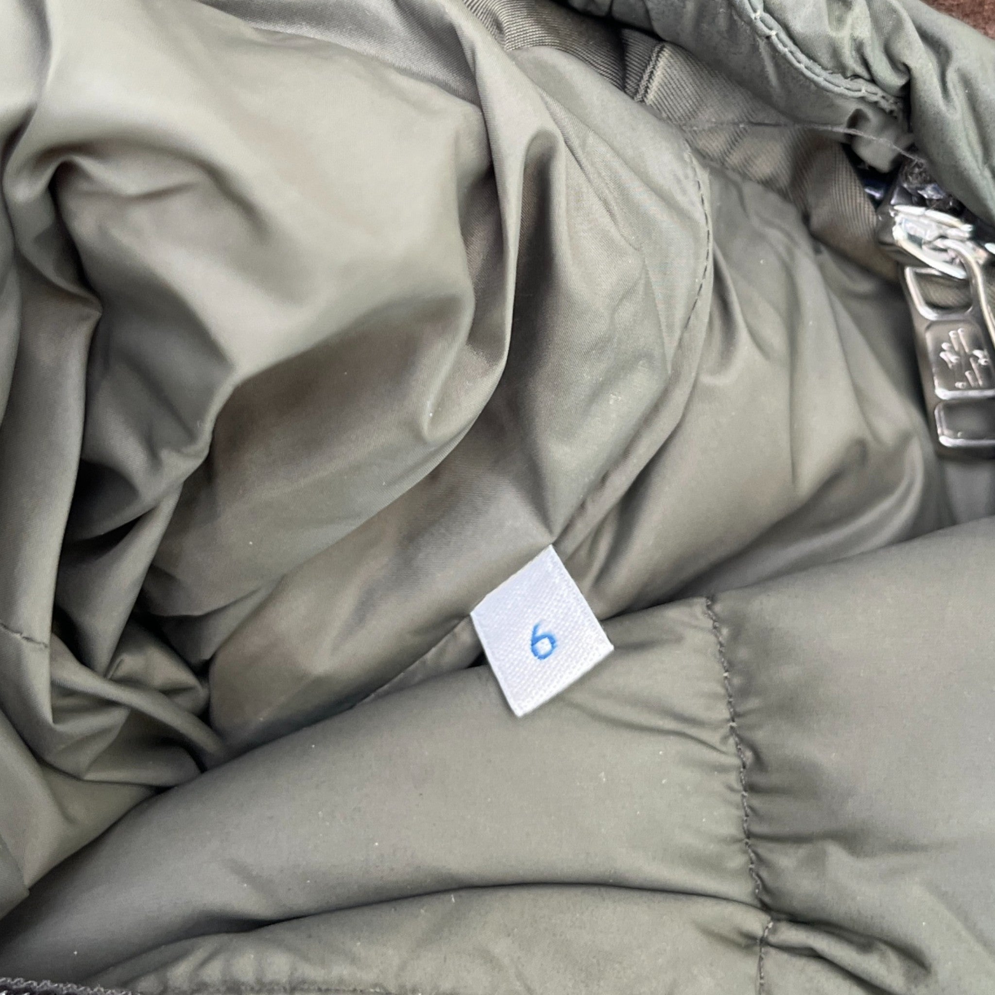 Men's Olivier Down Jacket Khaki Size 6 / XXXL