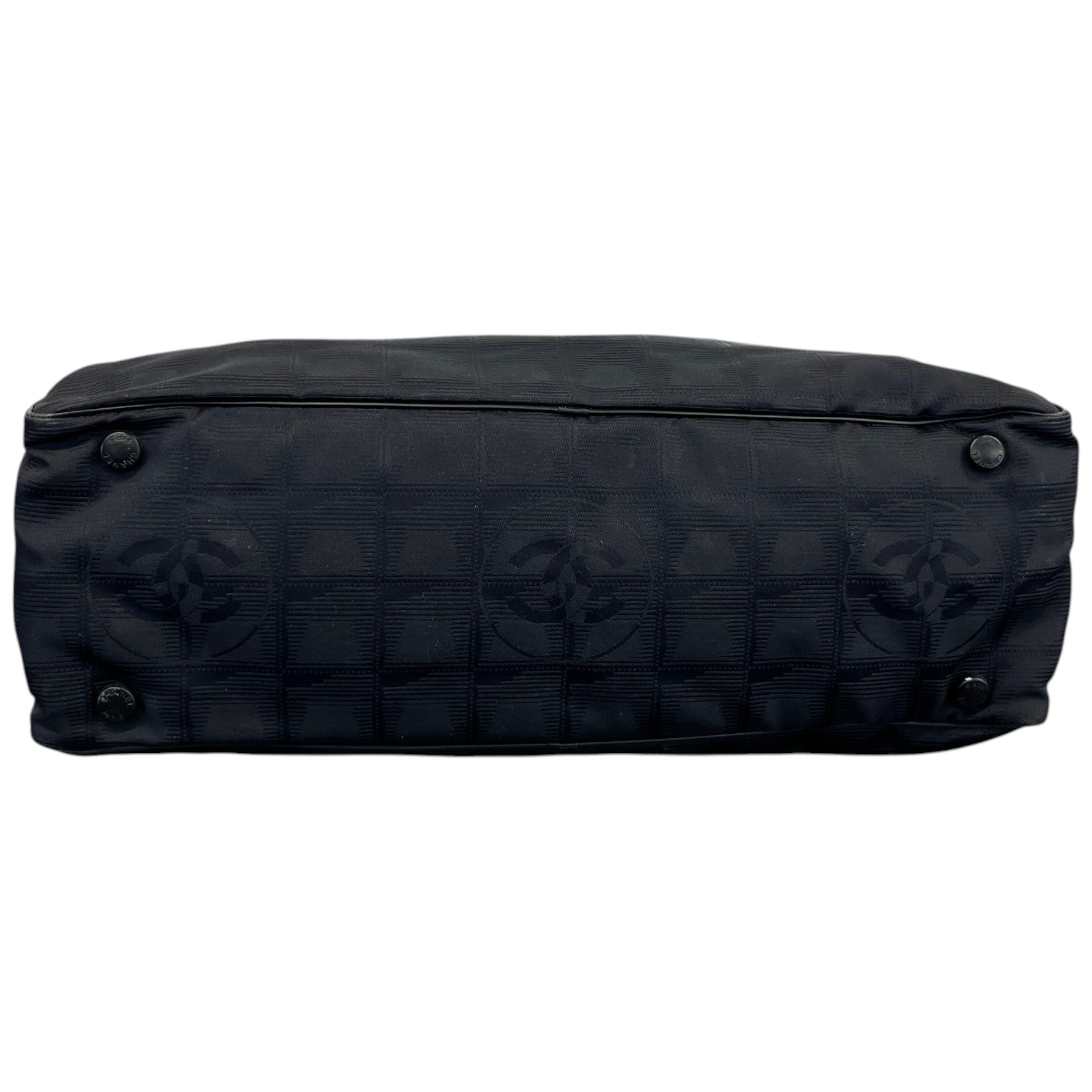 Women's Travel Line Mini Boston Handbag Black