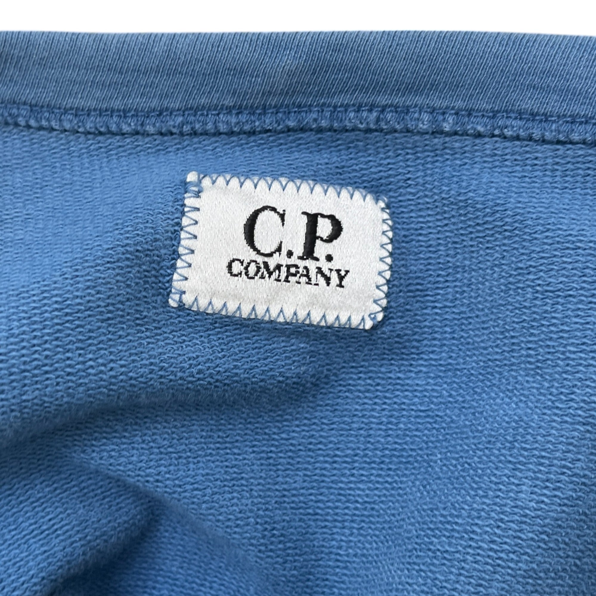 Men's Embroidered Logo Sweatshirt Blue Size S