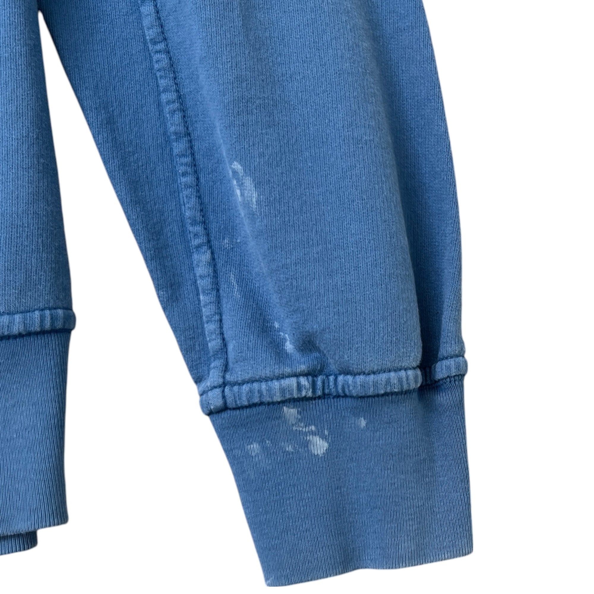 Men's Embroidered Logo Sweatshirt Blue Size S