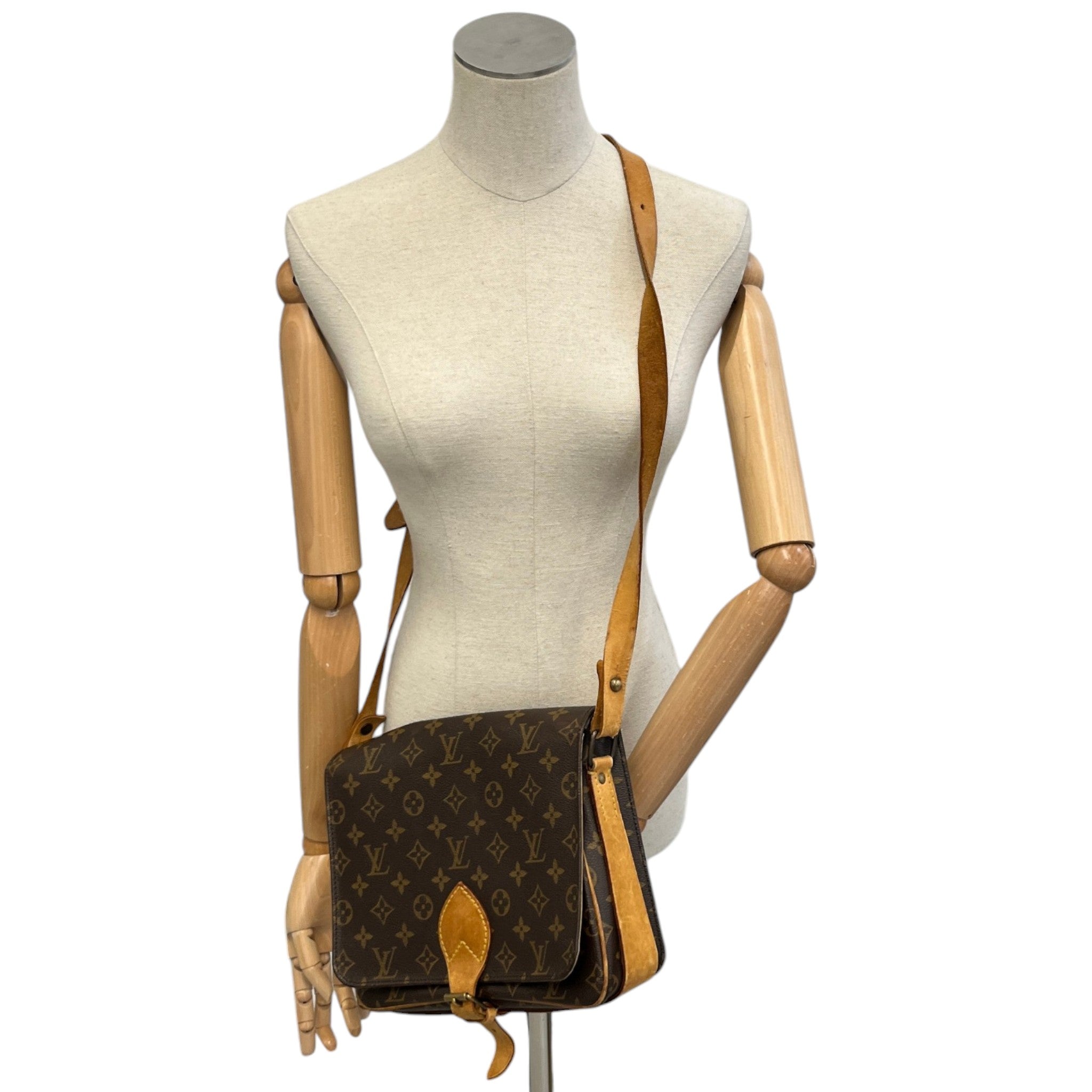 Women's Cartouchière Bag Brown