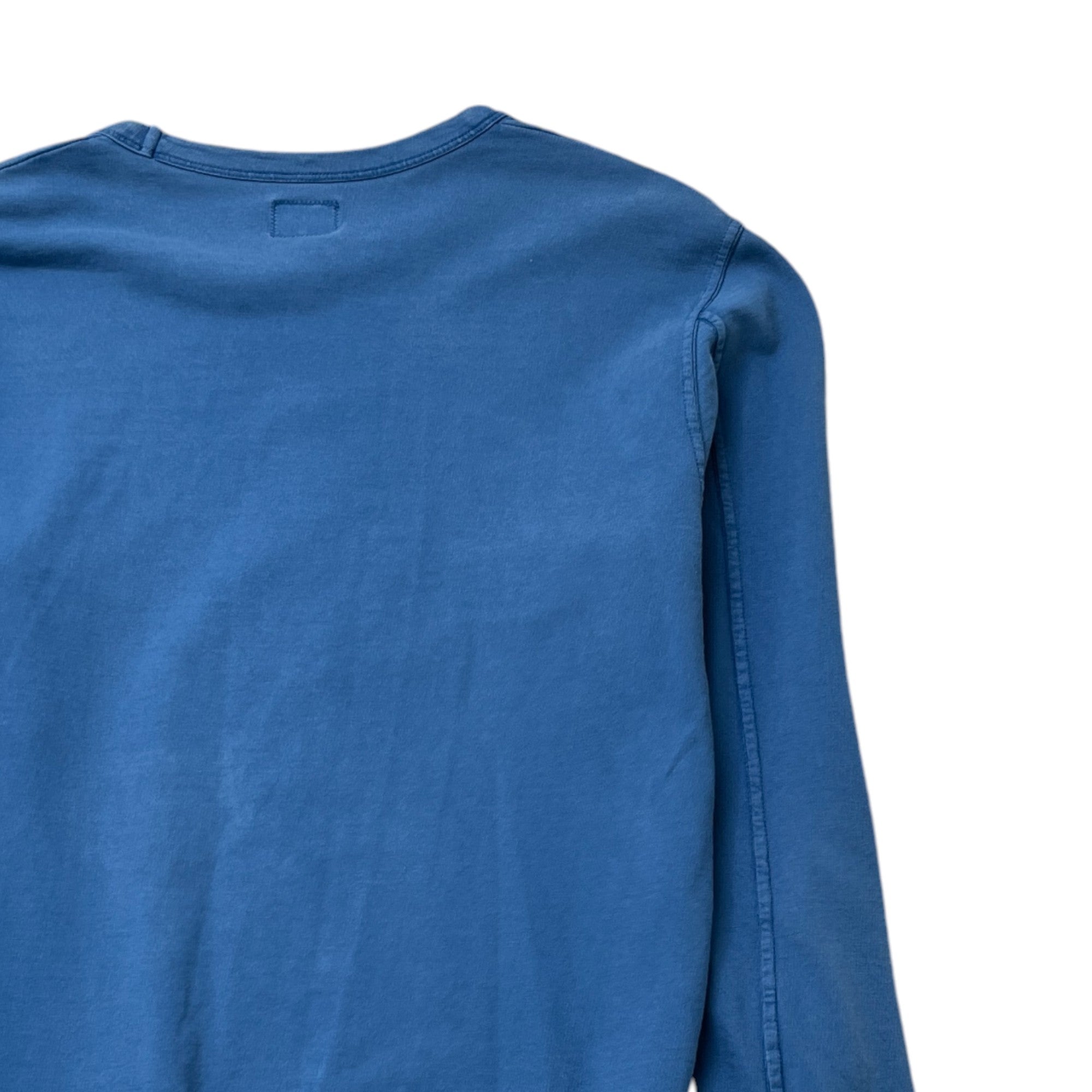 Men's Embroidered Logo Sweatshirt Blue Size S