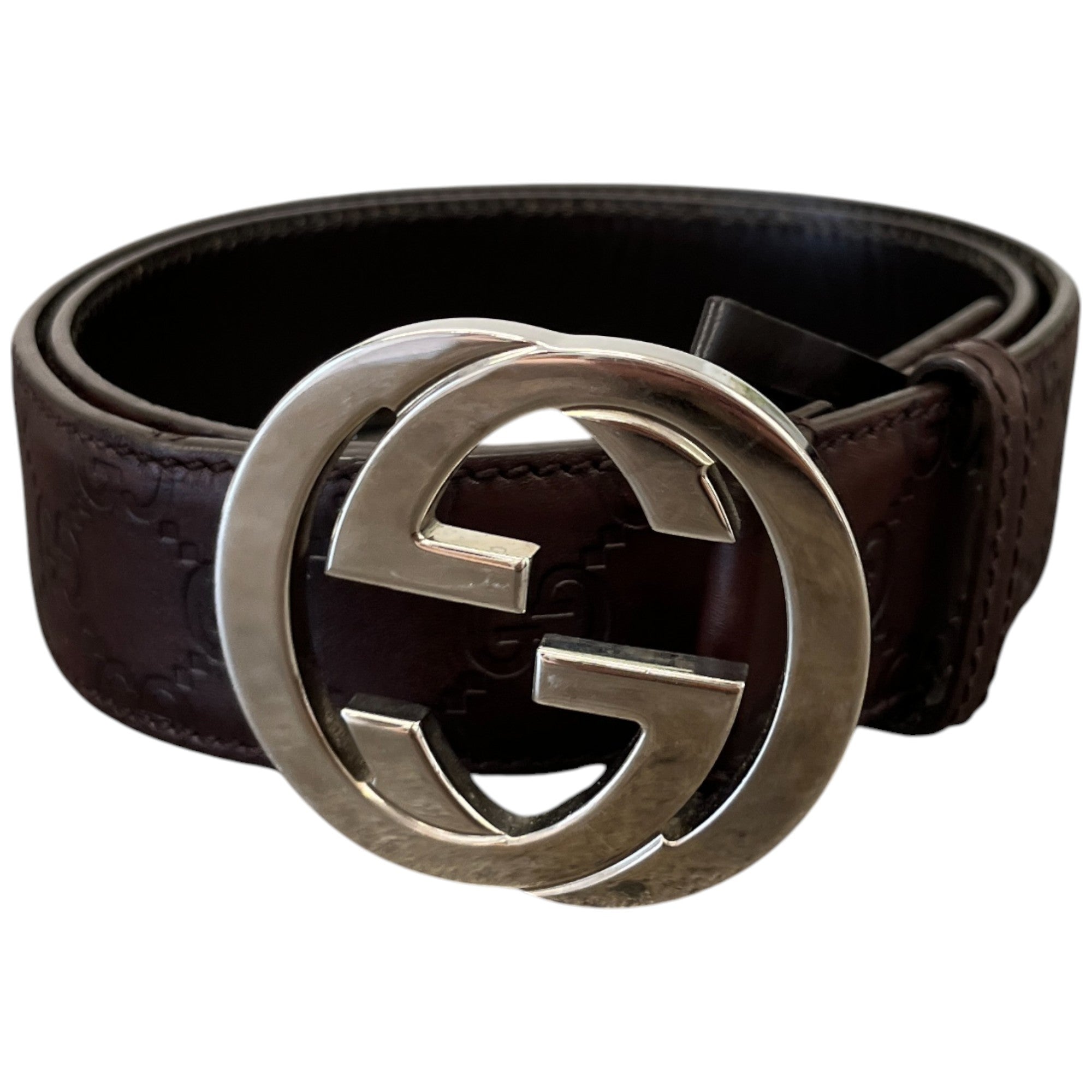 Women's Gg Supreme Belt Brown Size 85CM / UK 10