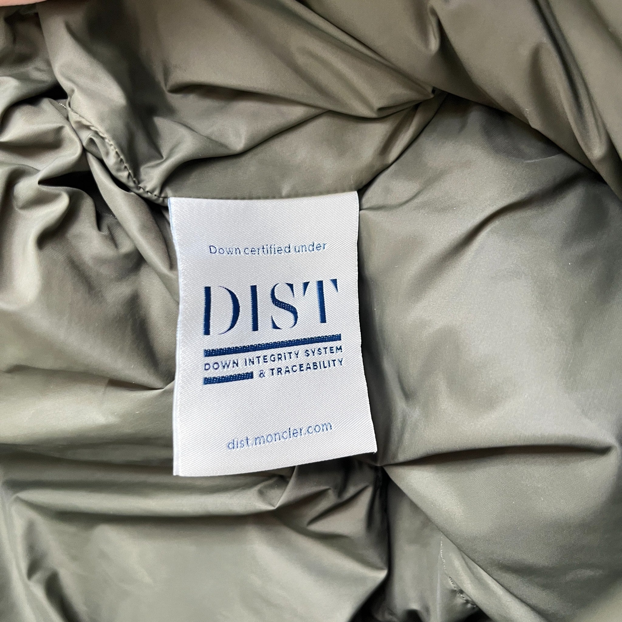 Men's Olivier Down Jacket Khaki Size 6 / XXXL