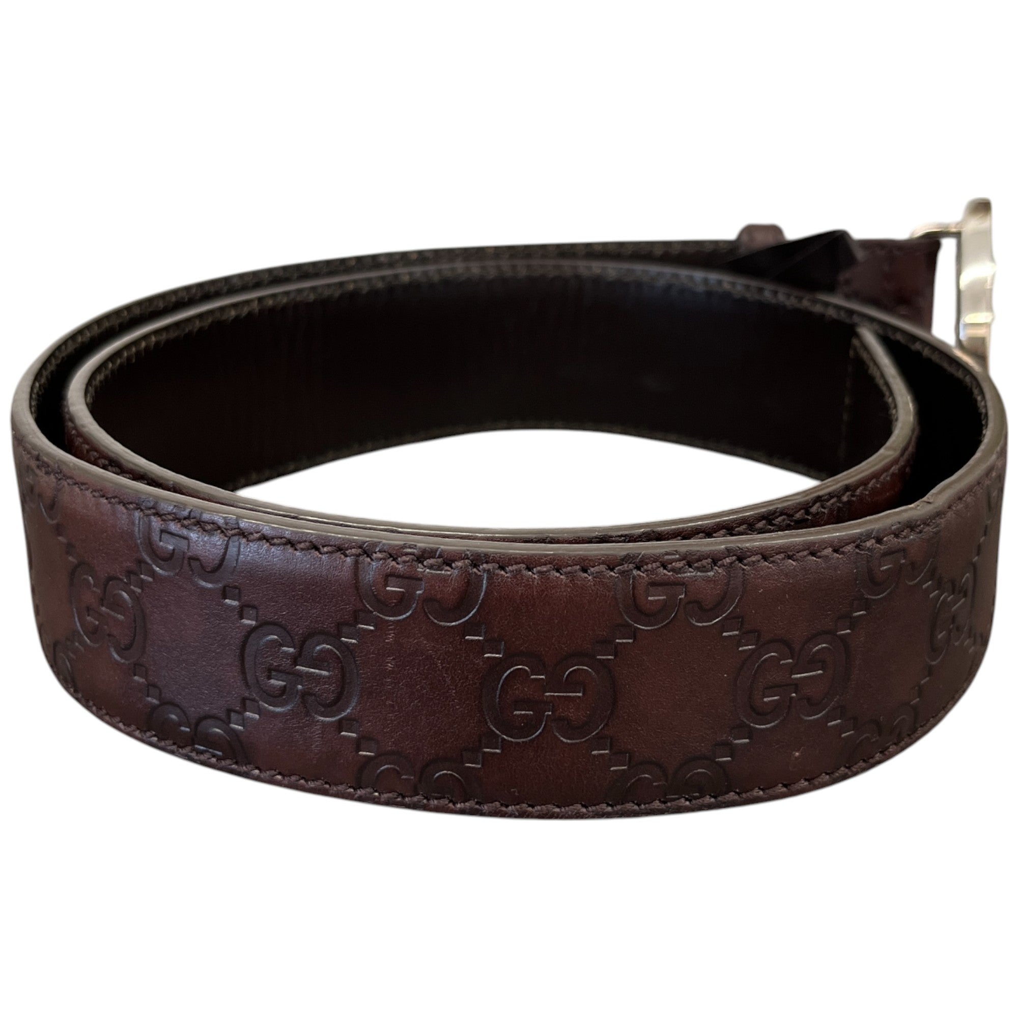 Women's Gg Supreme Belt Brown Size 85CM / UK 10