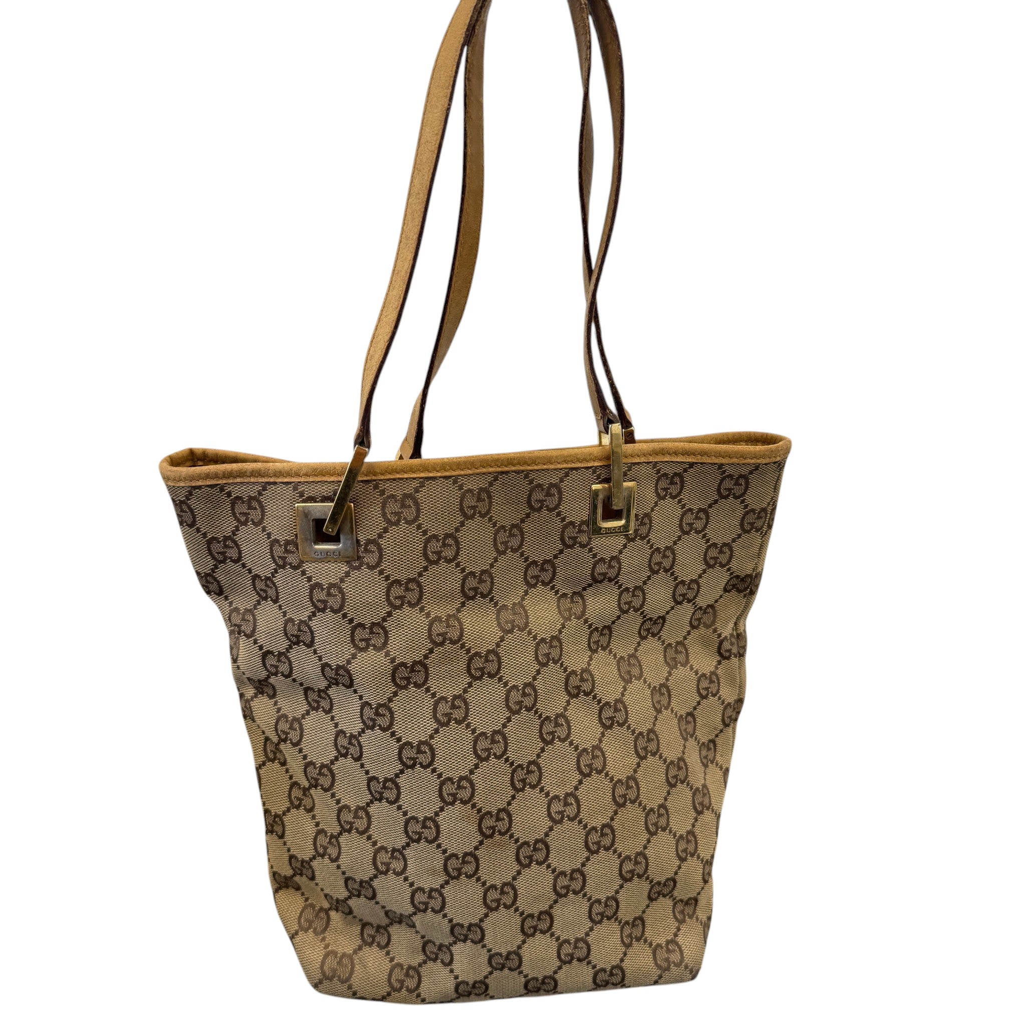 Women's Small Gg Supreme Tote Bag Beige