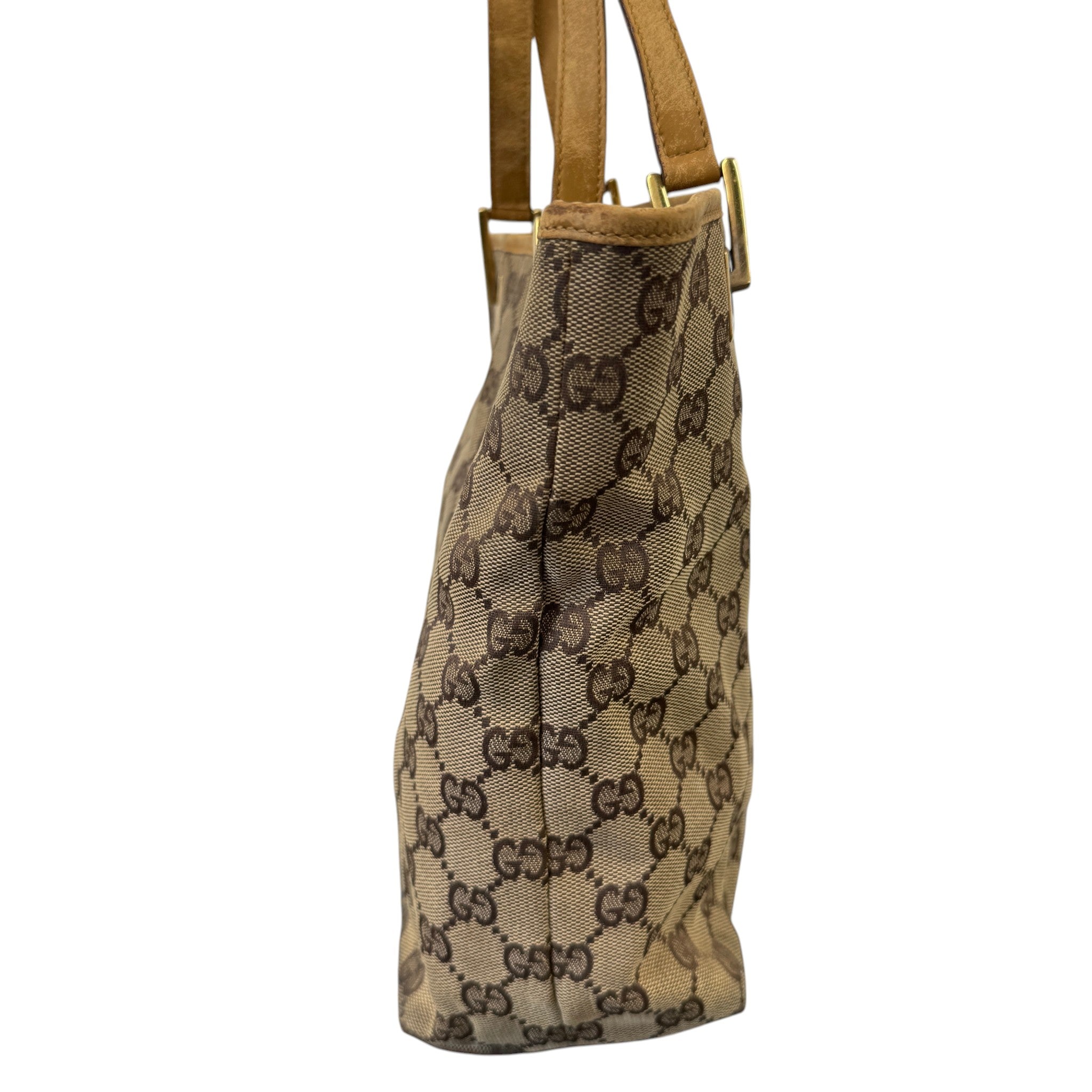 Women's Small Gg Supreme Tote Bag Beige