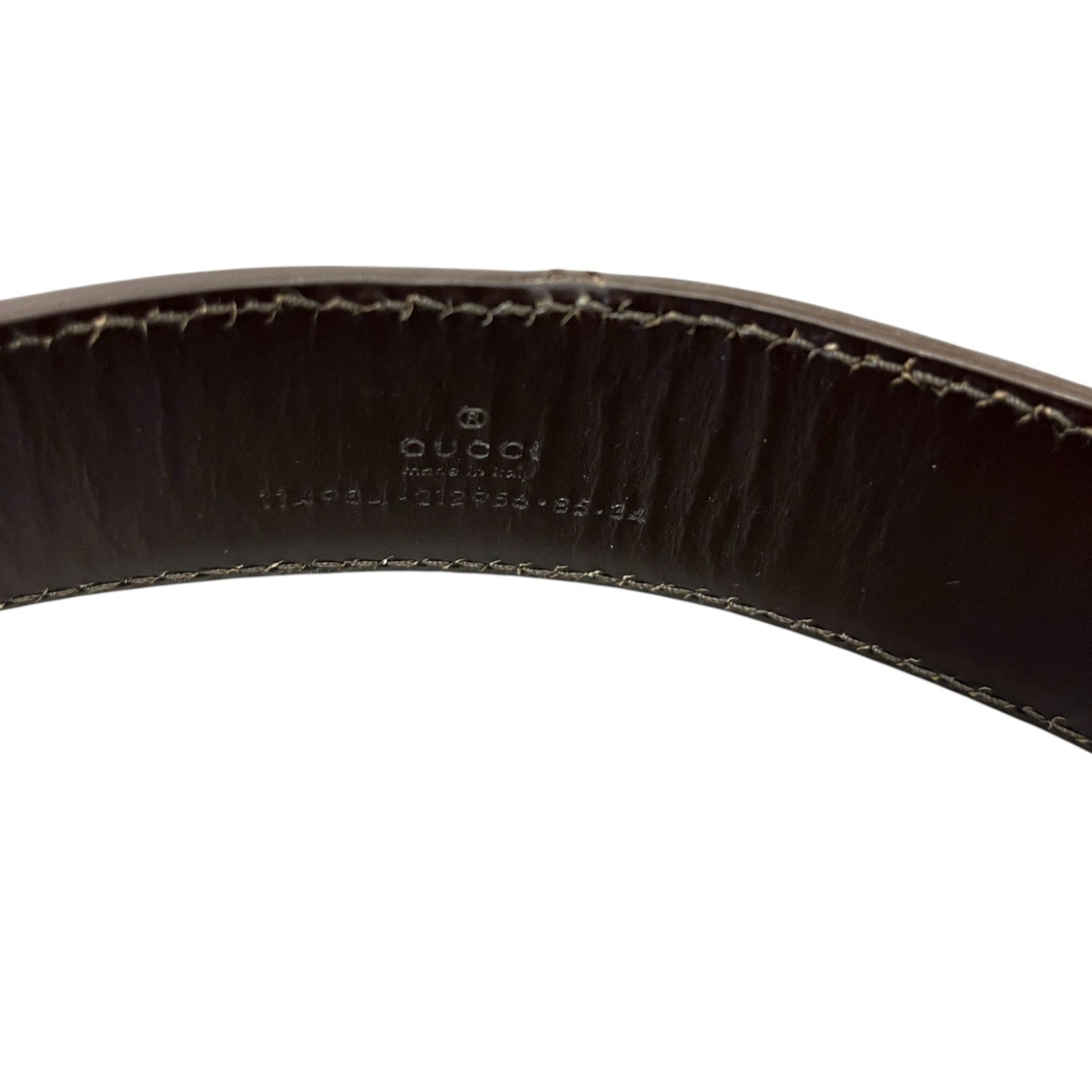 Women's Gg Supreme Belt Brown Size 85CM / UK 10