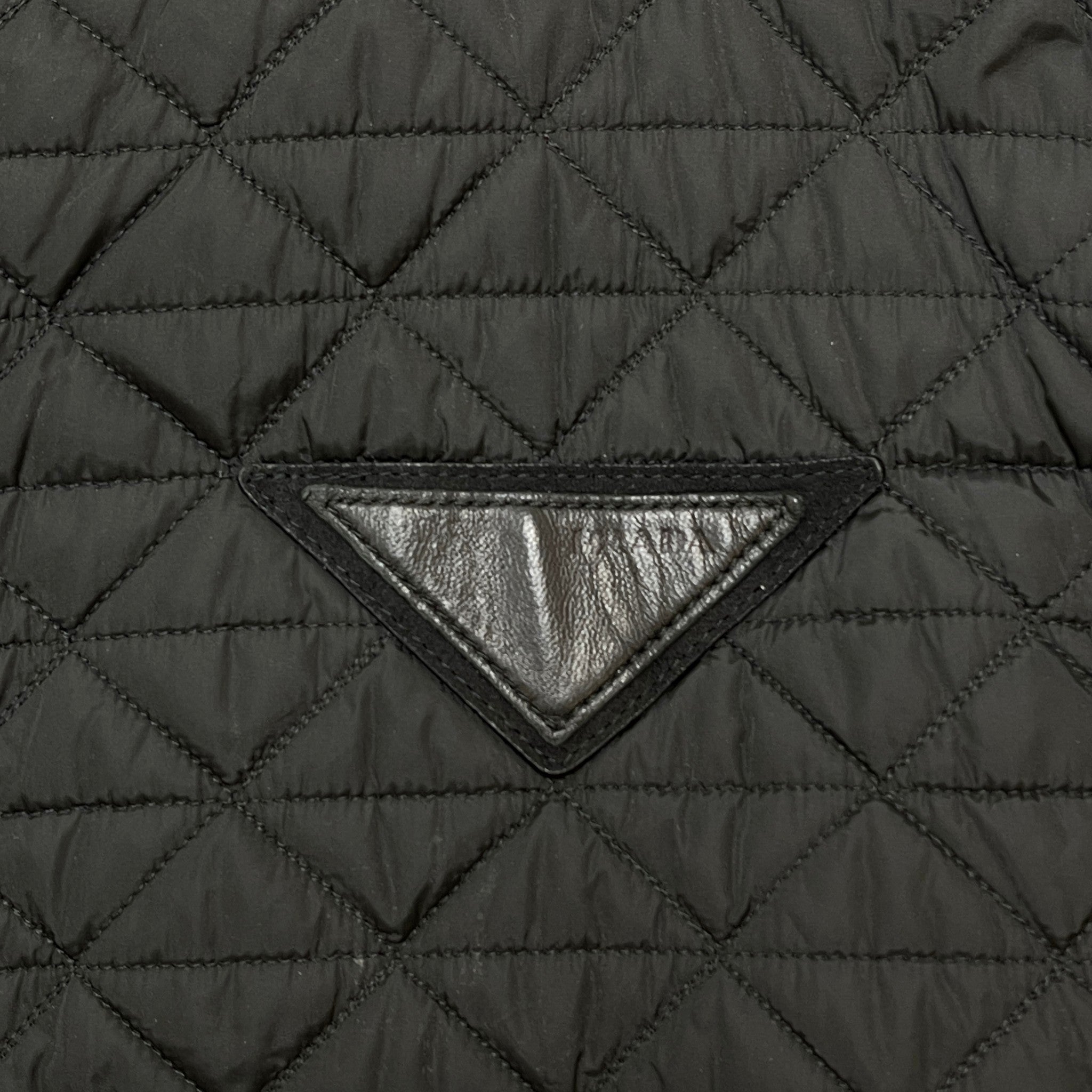 Men's Triangle Logo Jacket Black Size IT 50 / L
