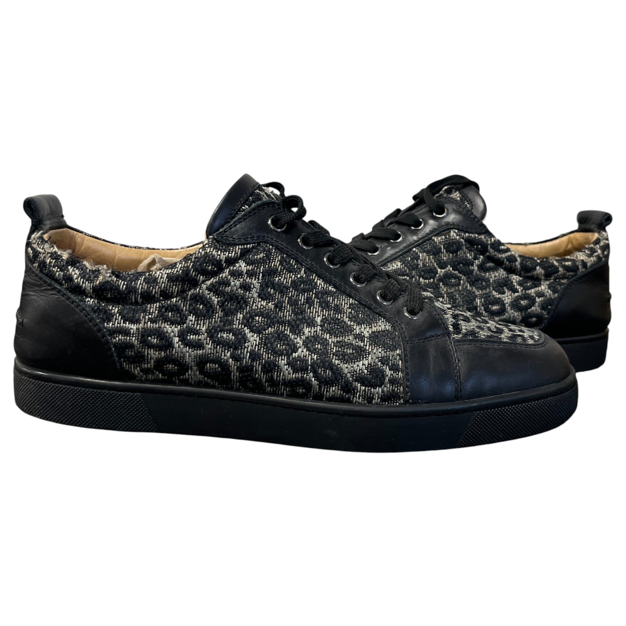 Men's Louis Junior Orlato Low Trainers Black Size EU 43 / UK 9