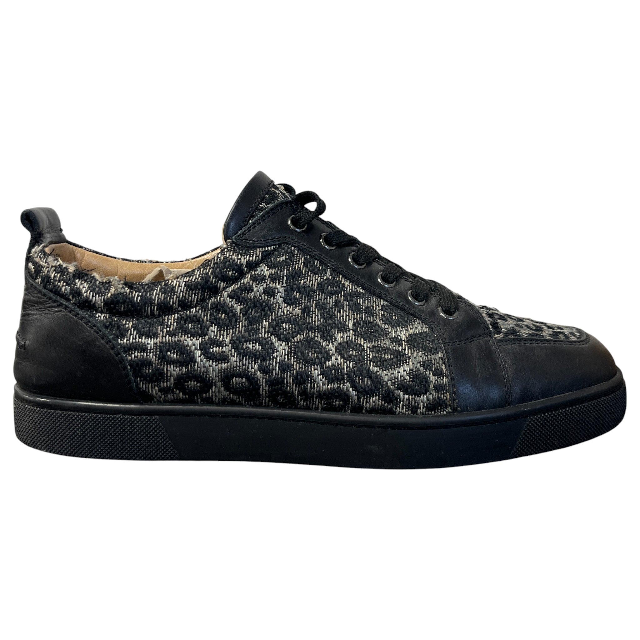 Men's Louis Junior Orlato Low Trainers Black Size EU 43 / UK 9