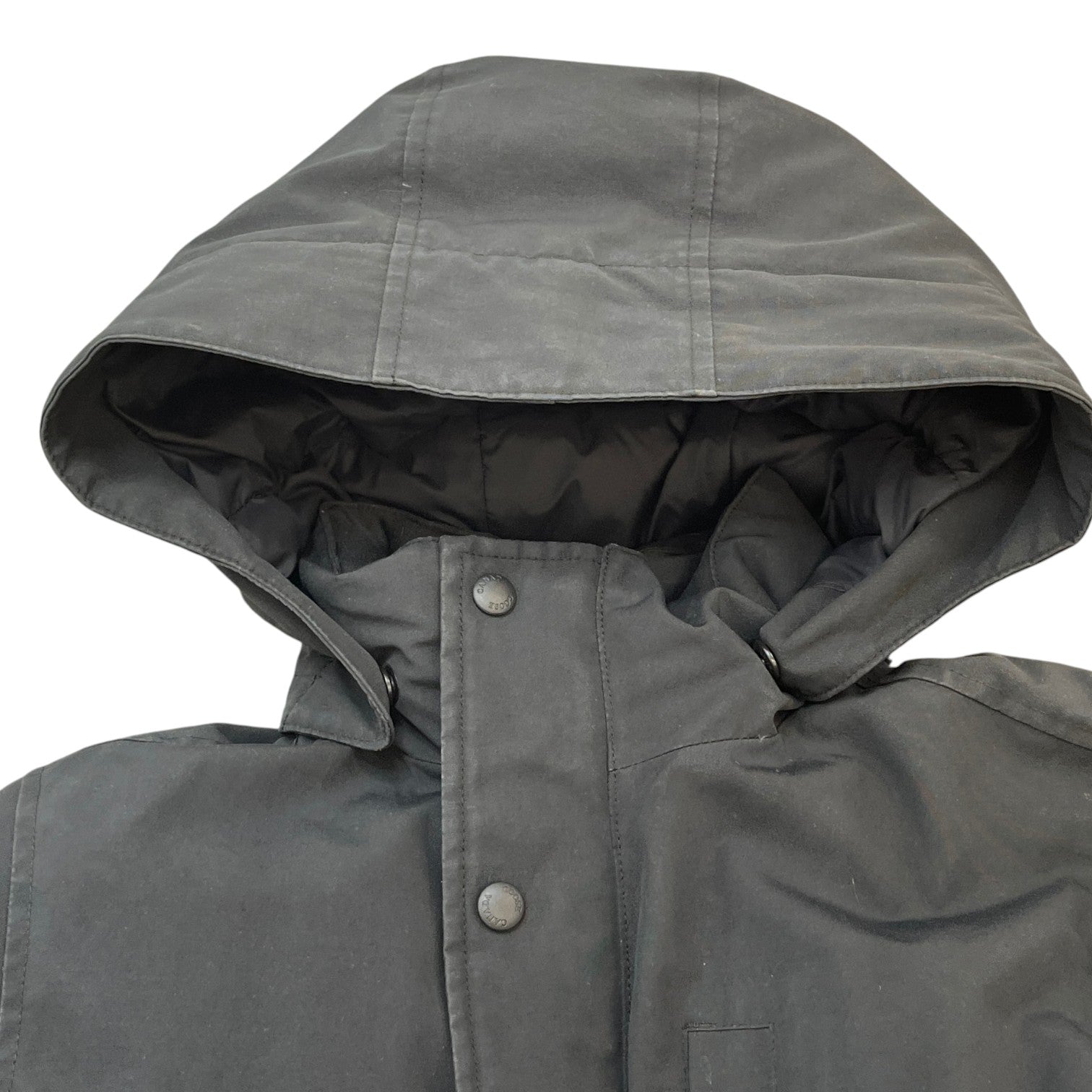 Men's Youth Logan Parka Down Jacket Black Size L