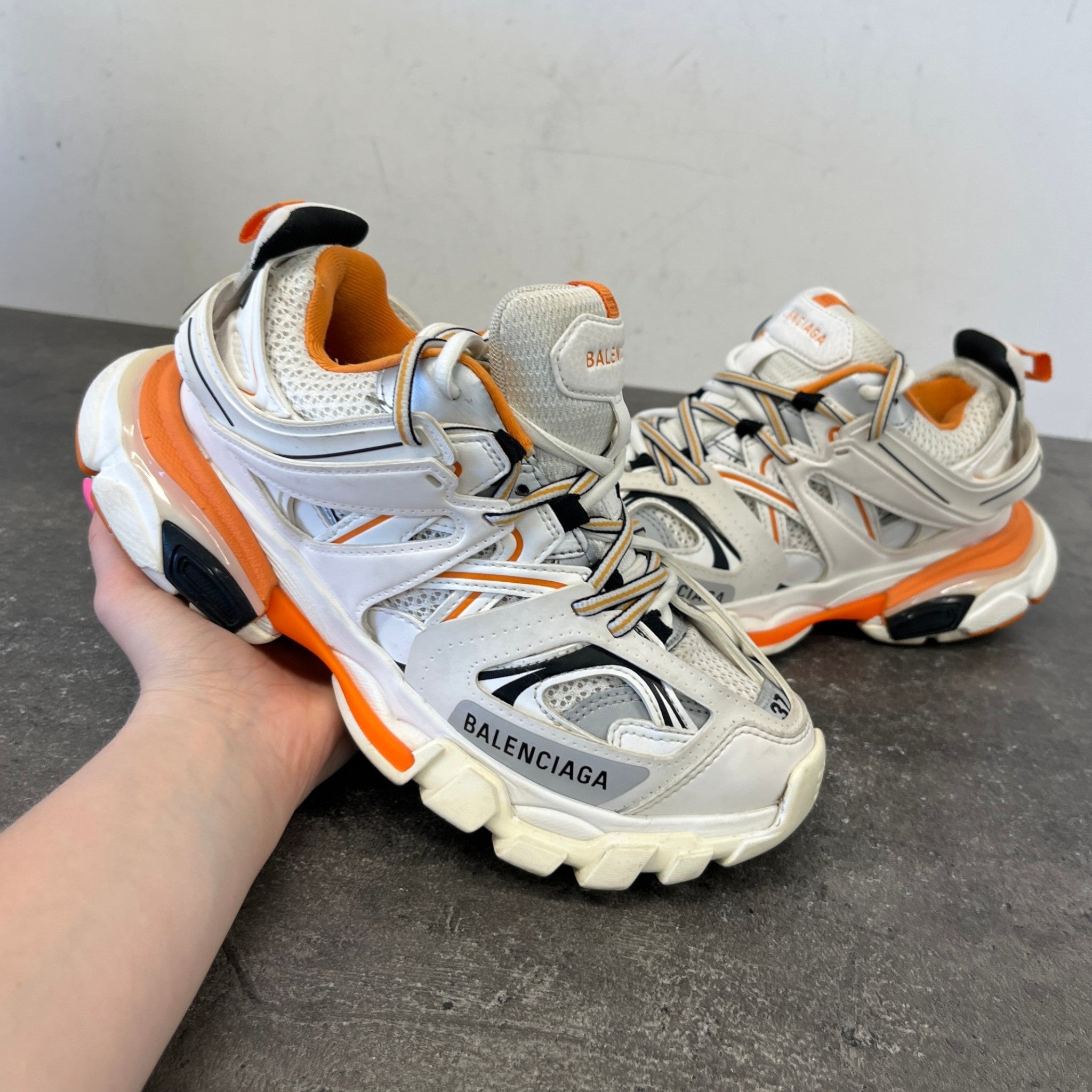 Women's Track Runner Low Trainers White Size EU 37 / UK 4