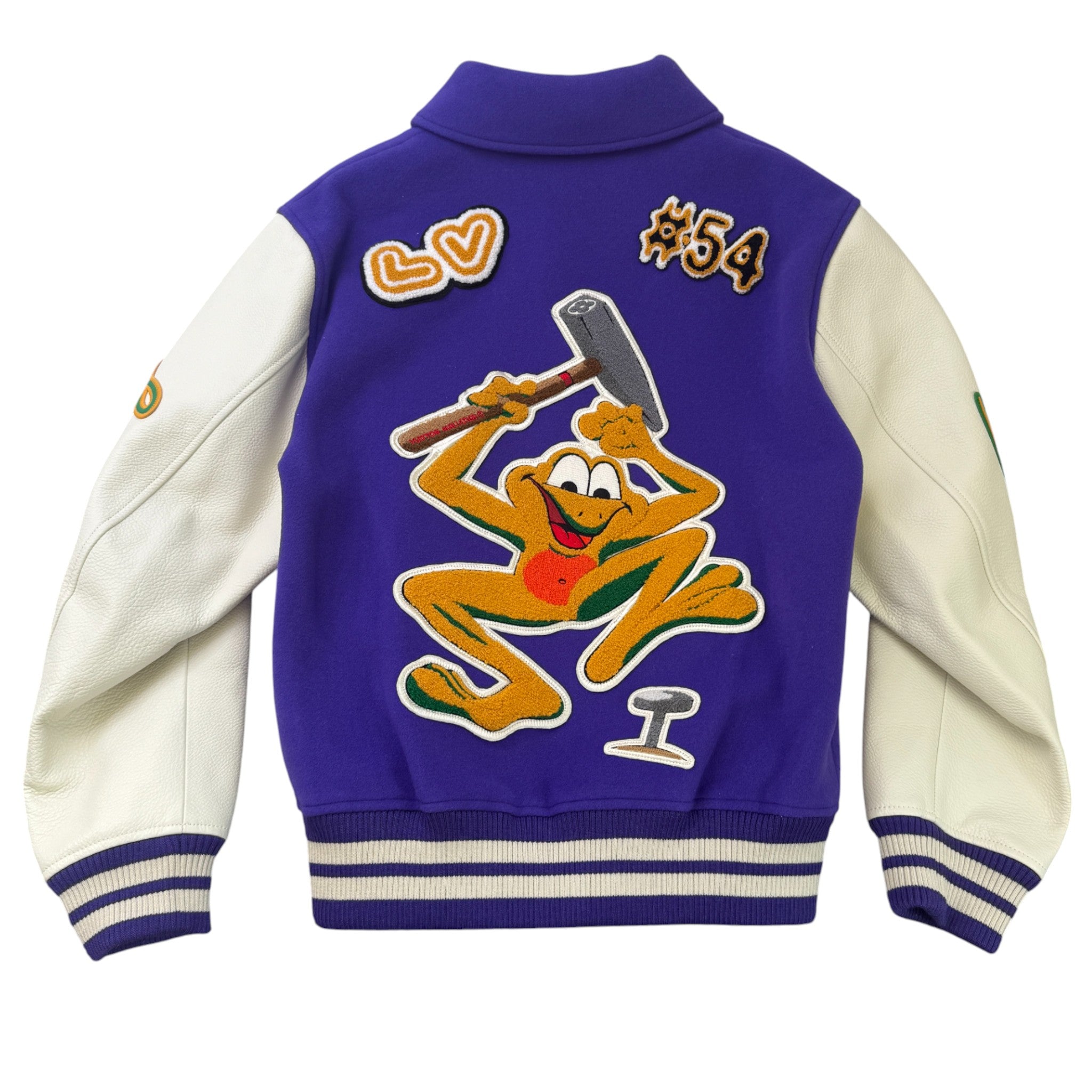 Men's X Virgil Abloh Varsity Jacket Purple Size IT 52 / XL