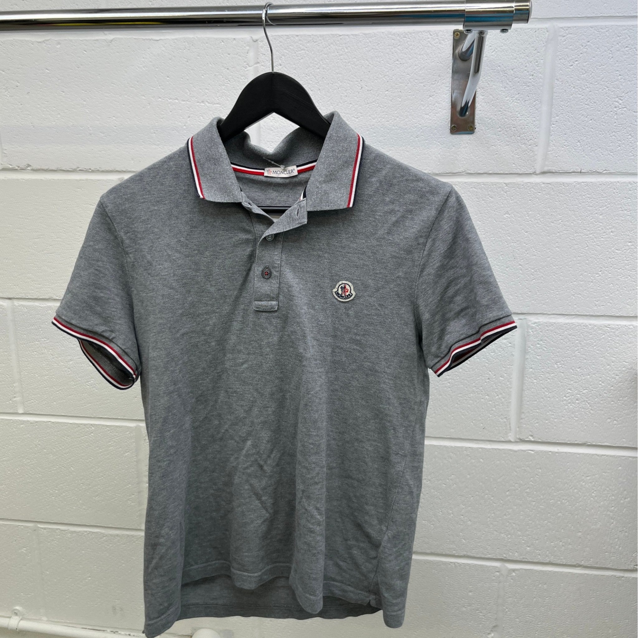 Men's Maglia Polo Shirt Grey Size M