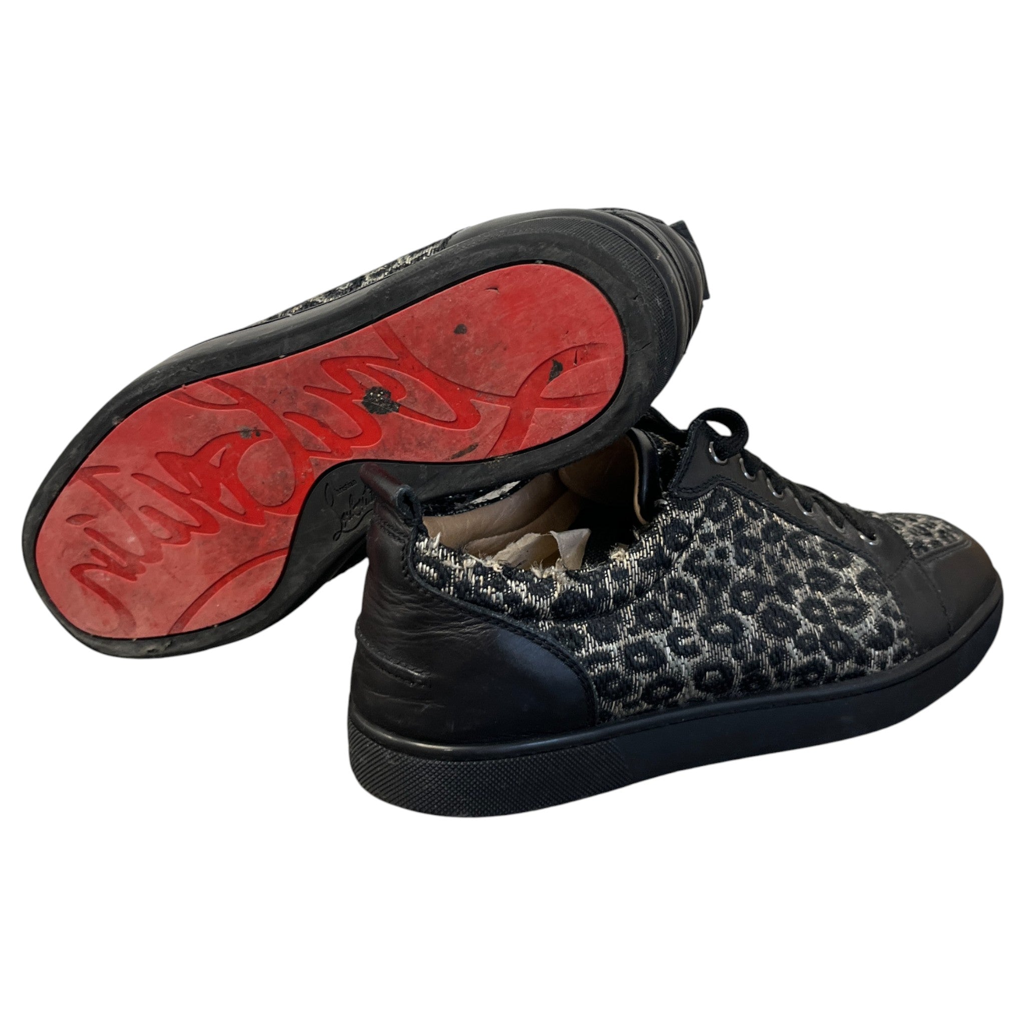 Men's Louis Junior Orlato Low Trainers Black Size EU 43 / UK 9