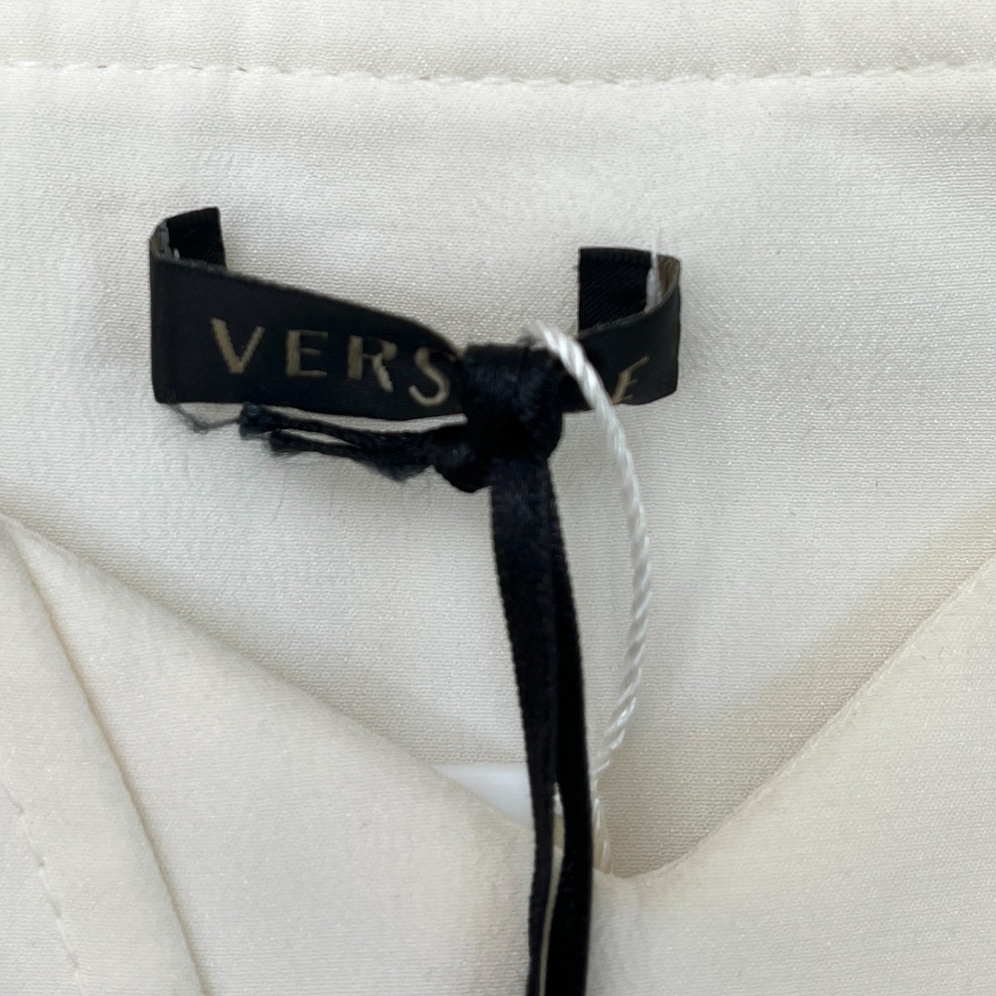 Women's Silk Slip Top White Size S